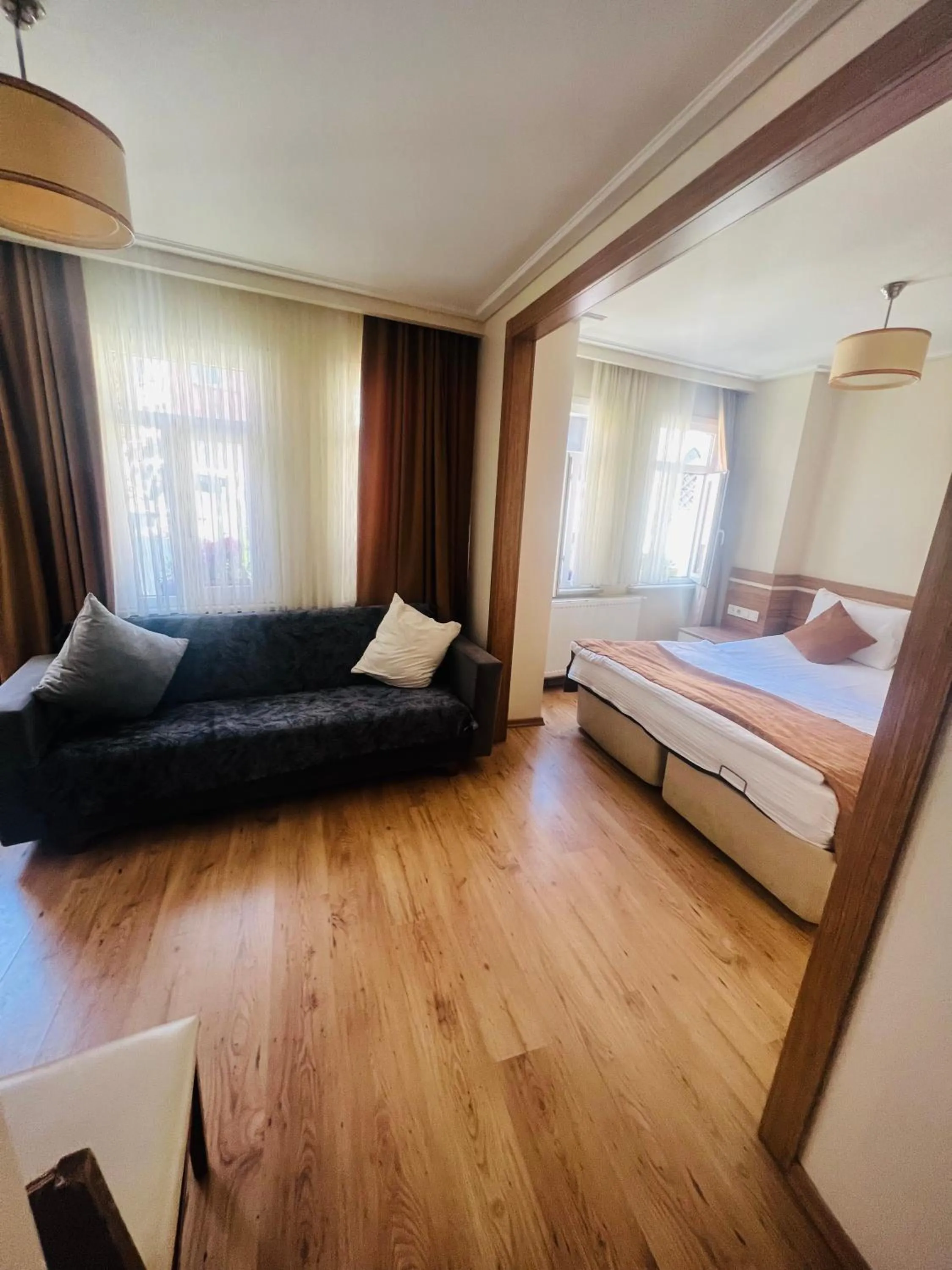 Bed in Aycan Sultan Apart Hotel