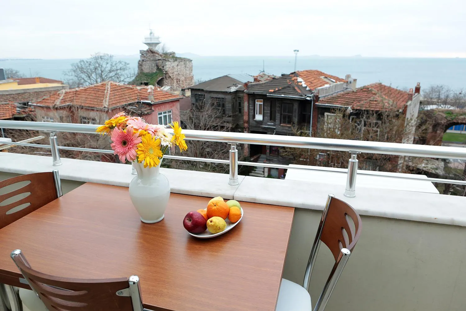 Sea view in Aycan Sultan Apart Hotel