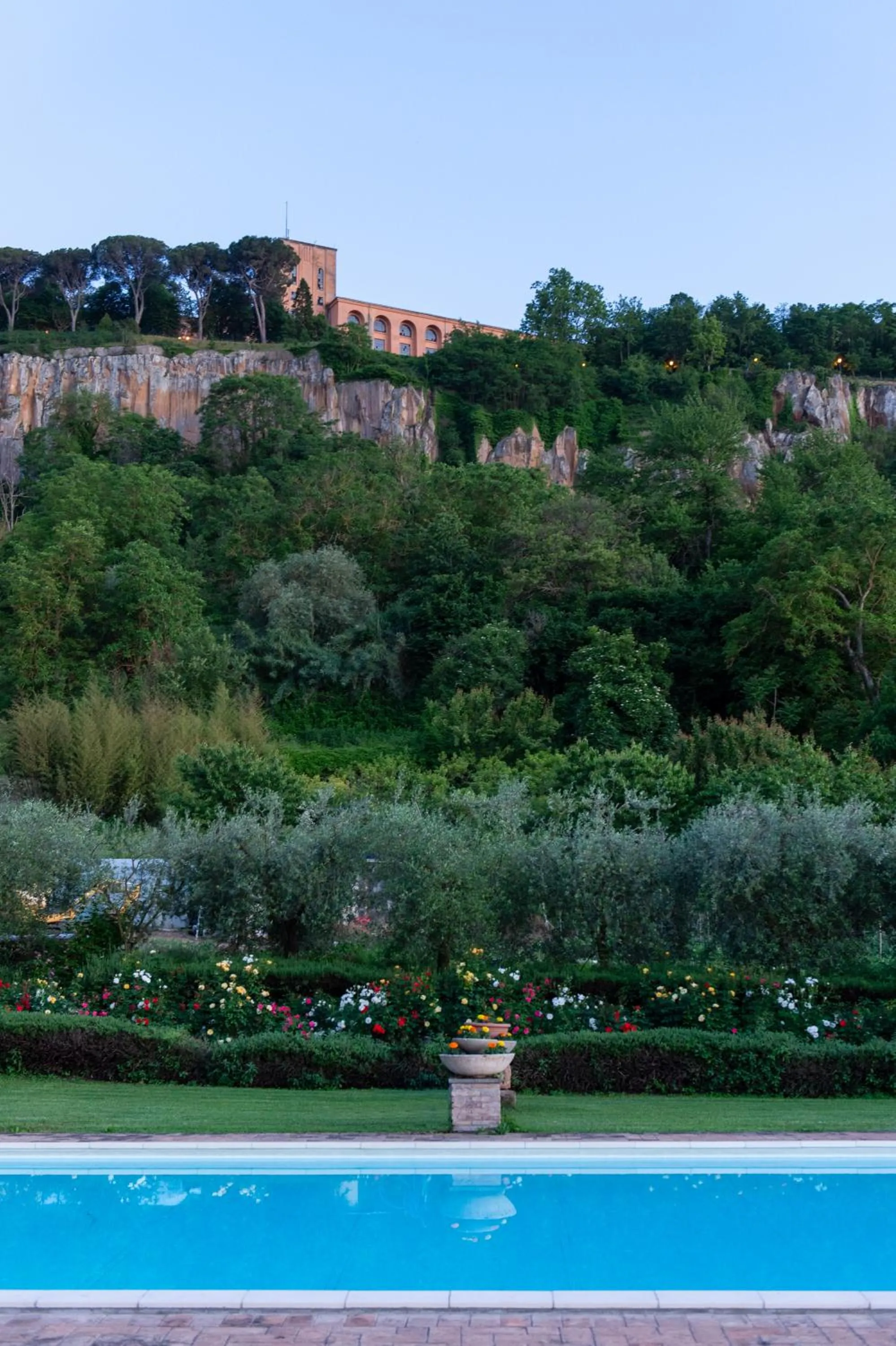 Swimming pool in Podere Sette Piagge