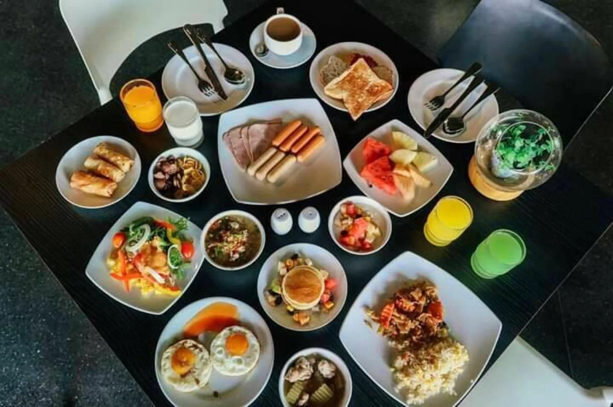 Buffet breakfast in Play Phala Beach Rayong