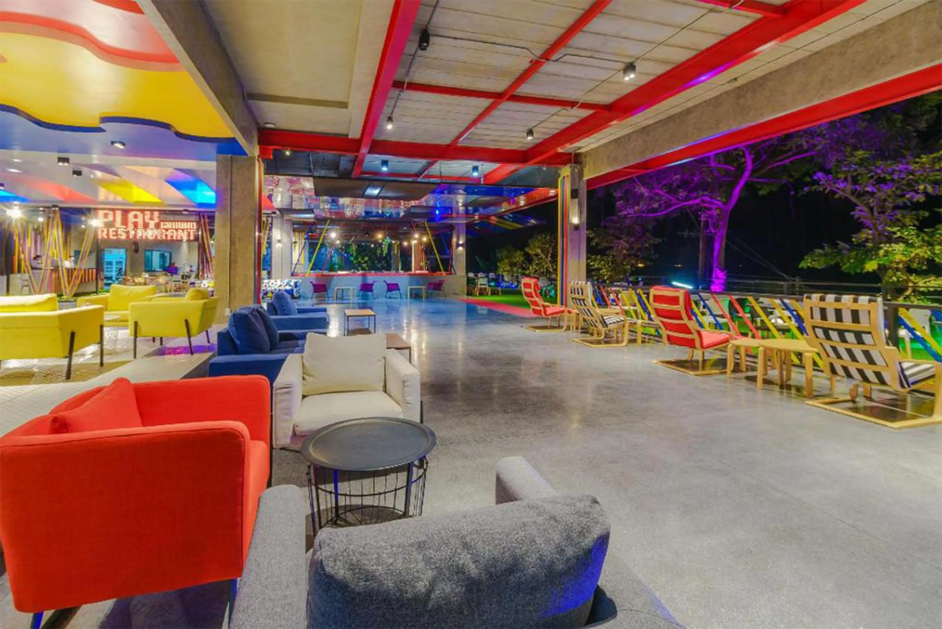 Communal lounge/ TV room in Play Phala Beach Rayong