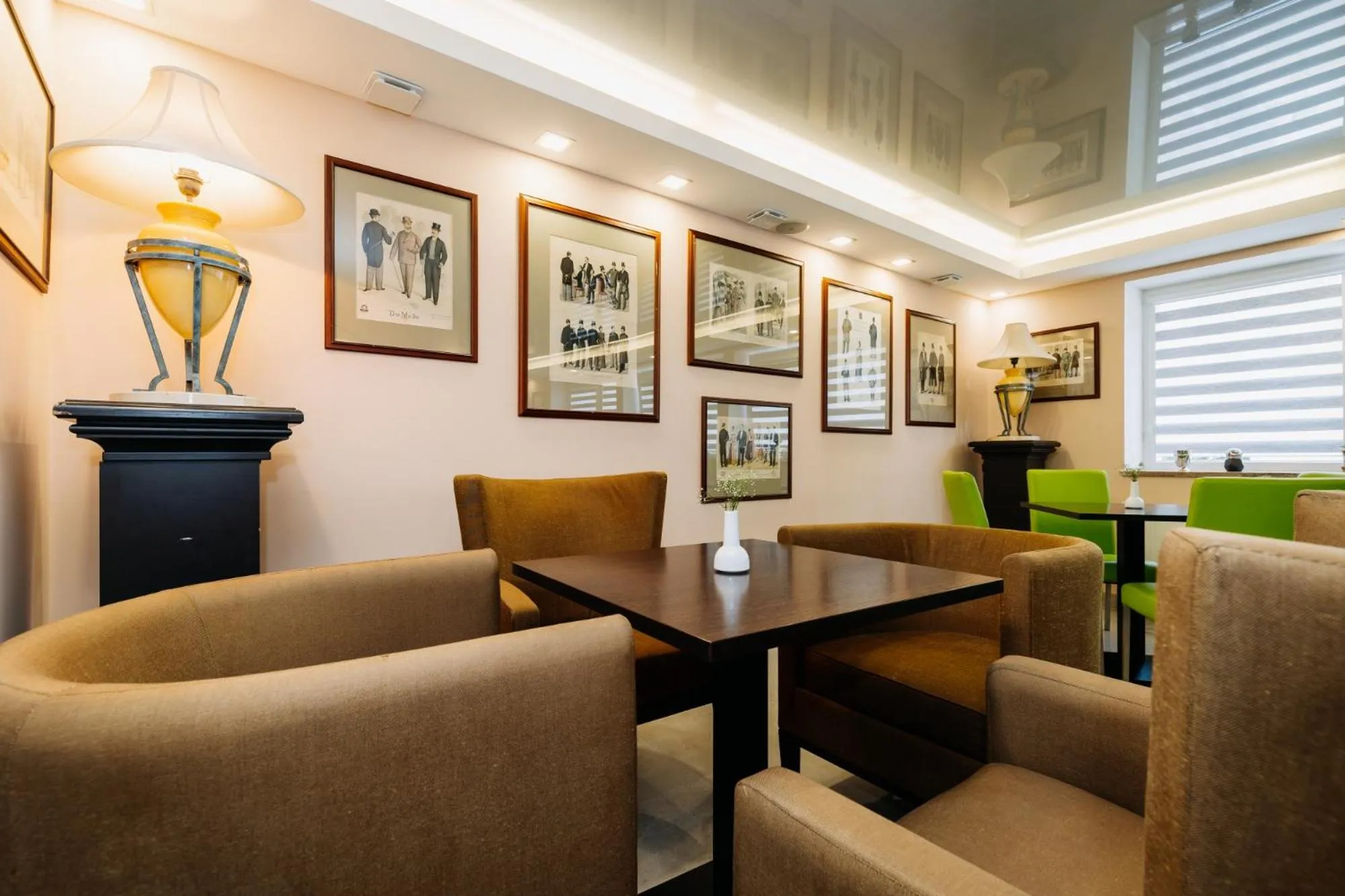 Lobby or reception in Hotel Marttel