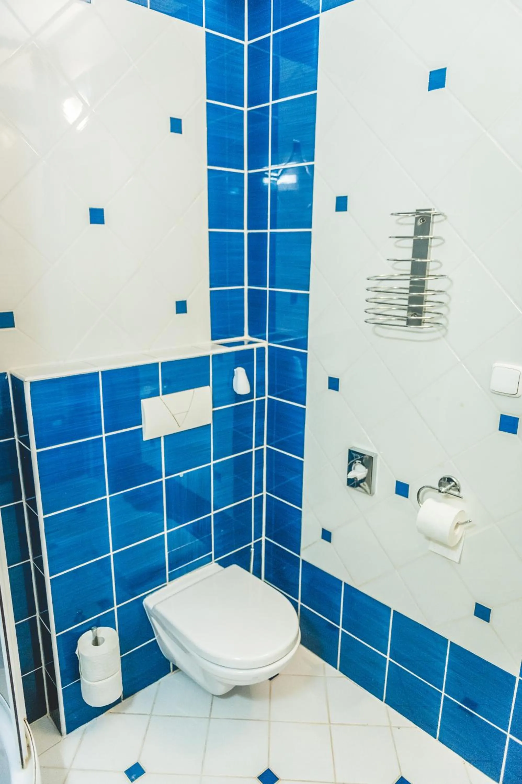 Bathroom in Hotel u České koruny