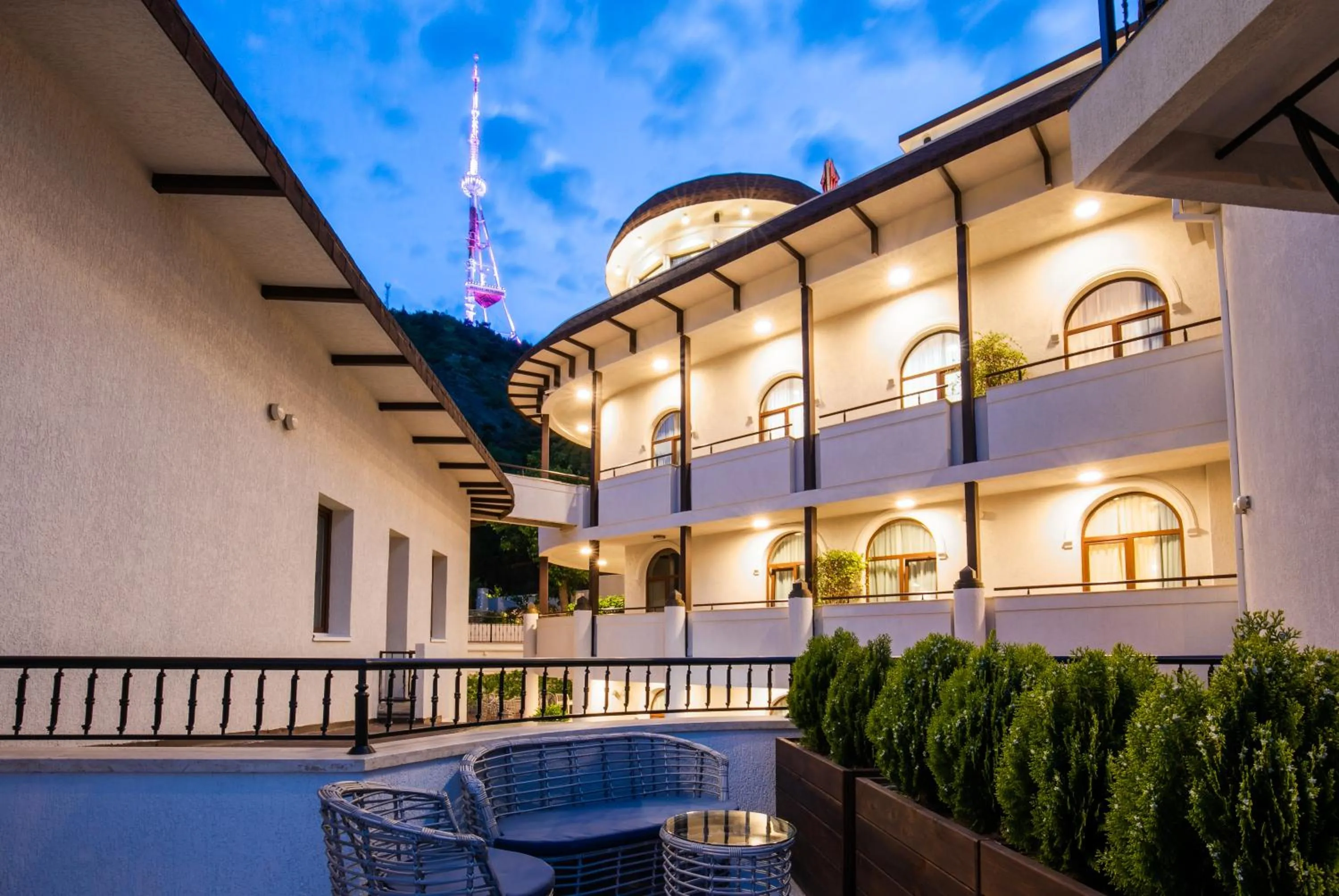 Property building in Hotel Adamo