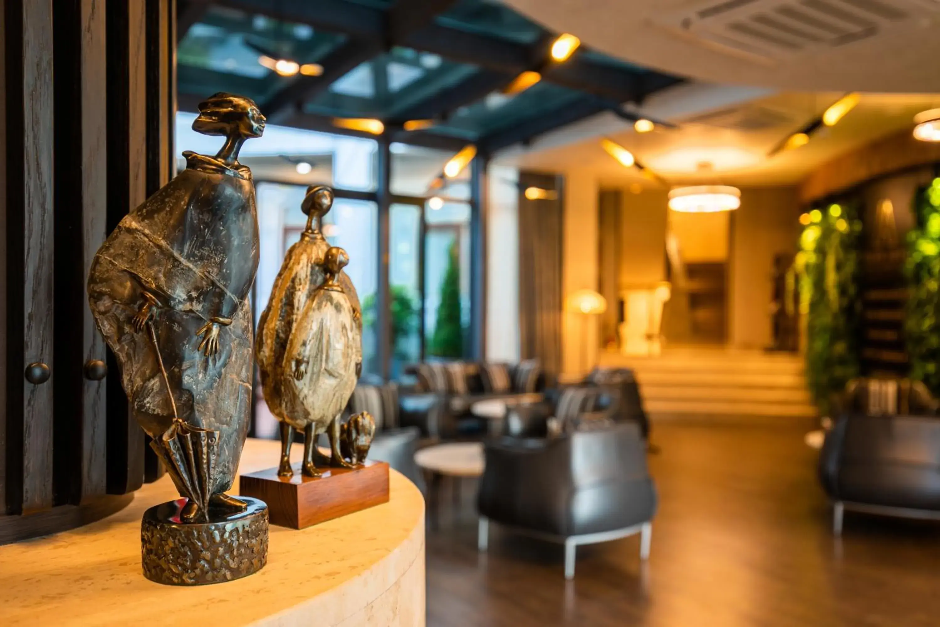 Lobby or reception in Hotel Adamo Lobby or reception in Hotel Adamo