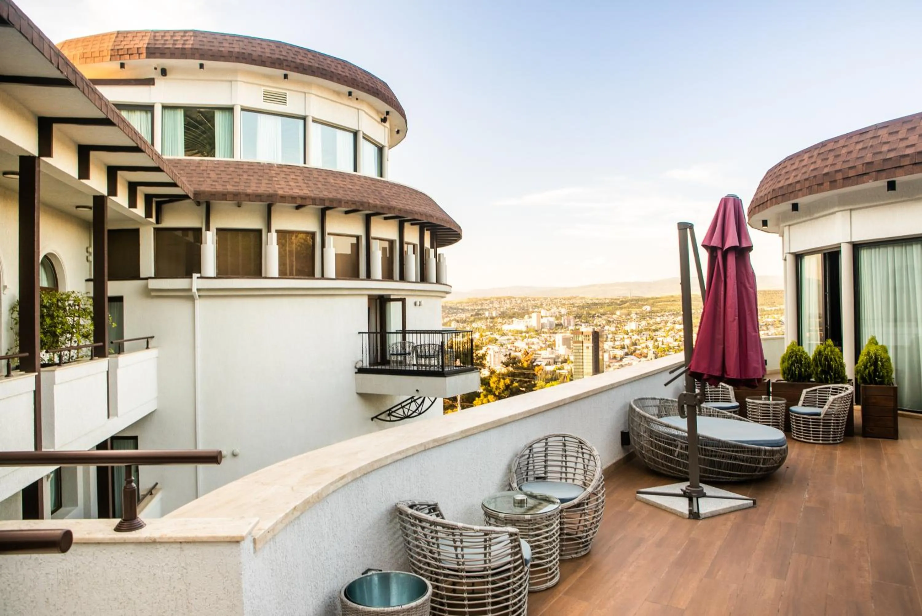 Balcony/Terrace in Hotel Adamo