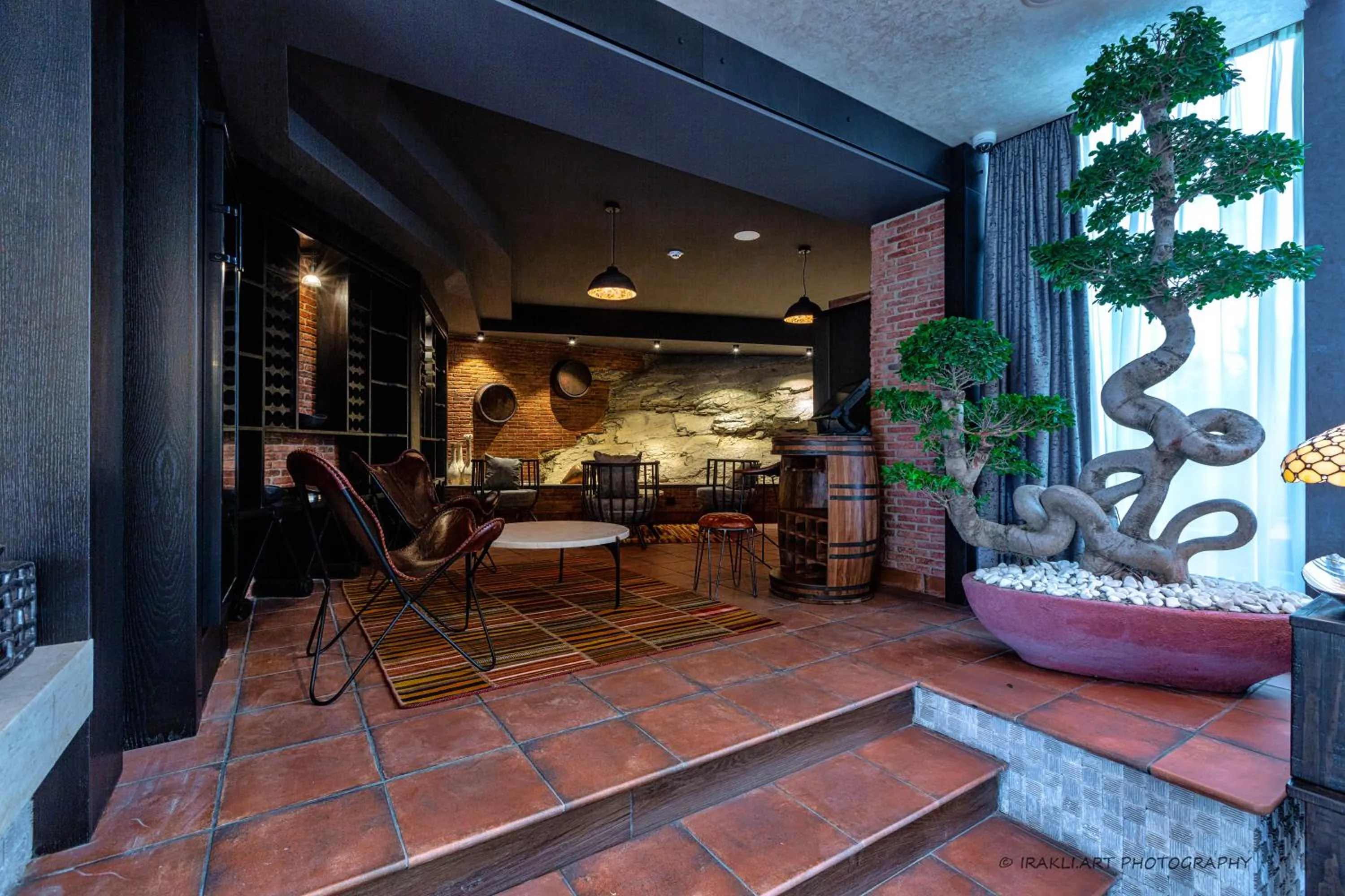 Seating area in Hotel Adamo