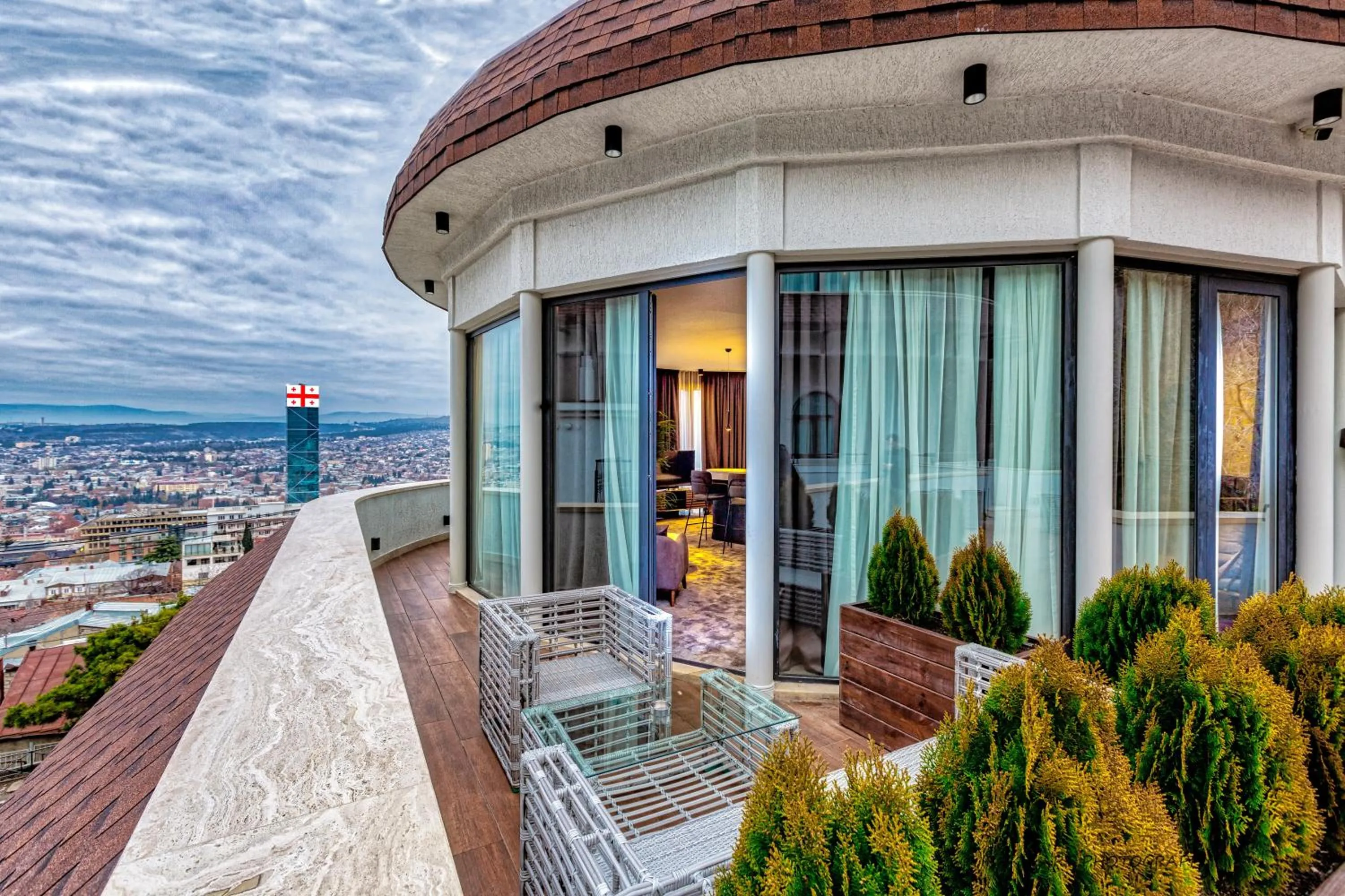 City view in Hotel Adamo