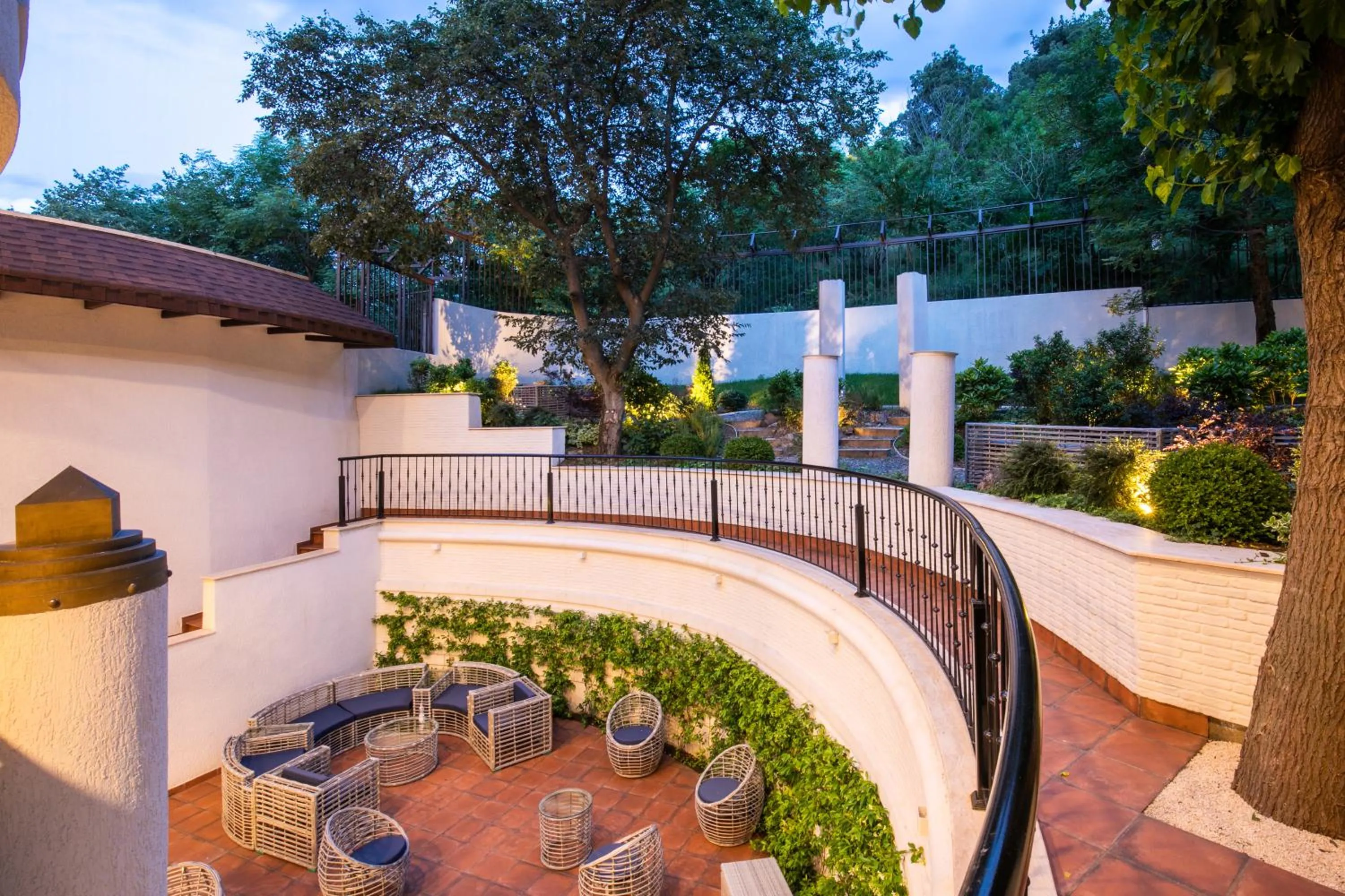 Garden in Hotel Adamo