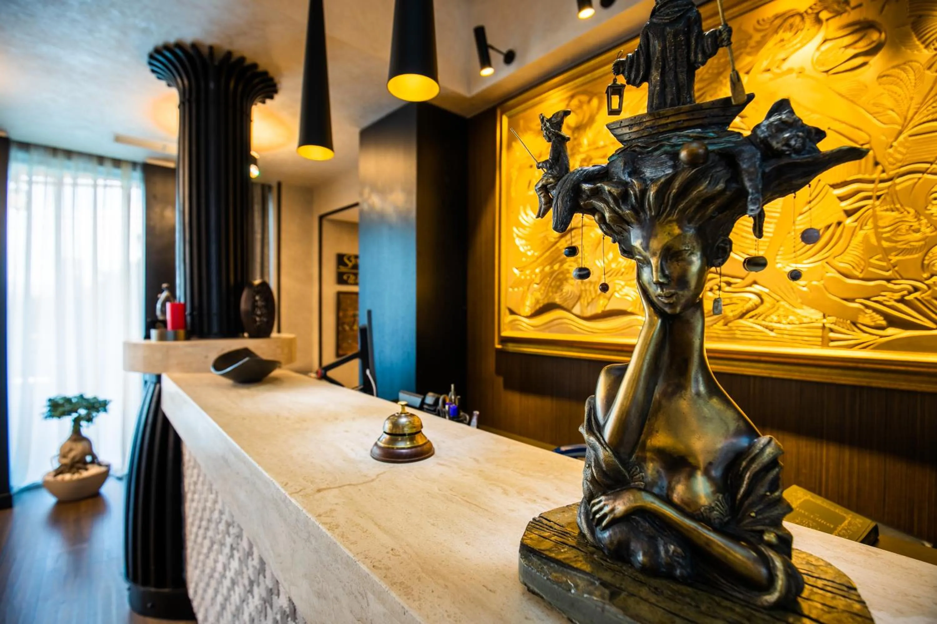 Lobby or reception in Hotel Adamo