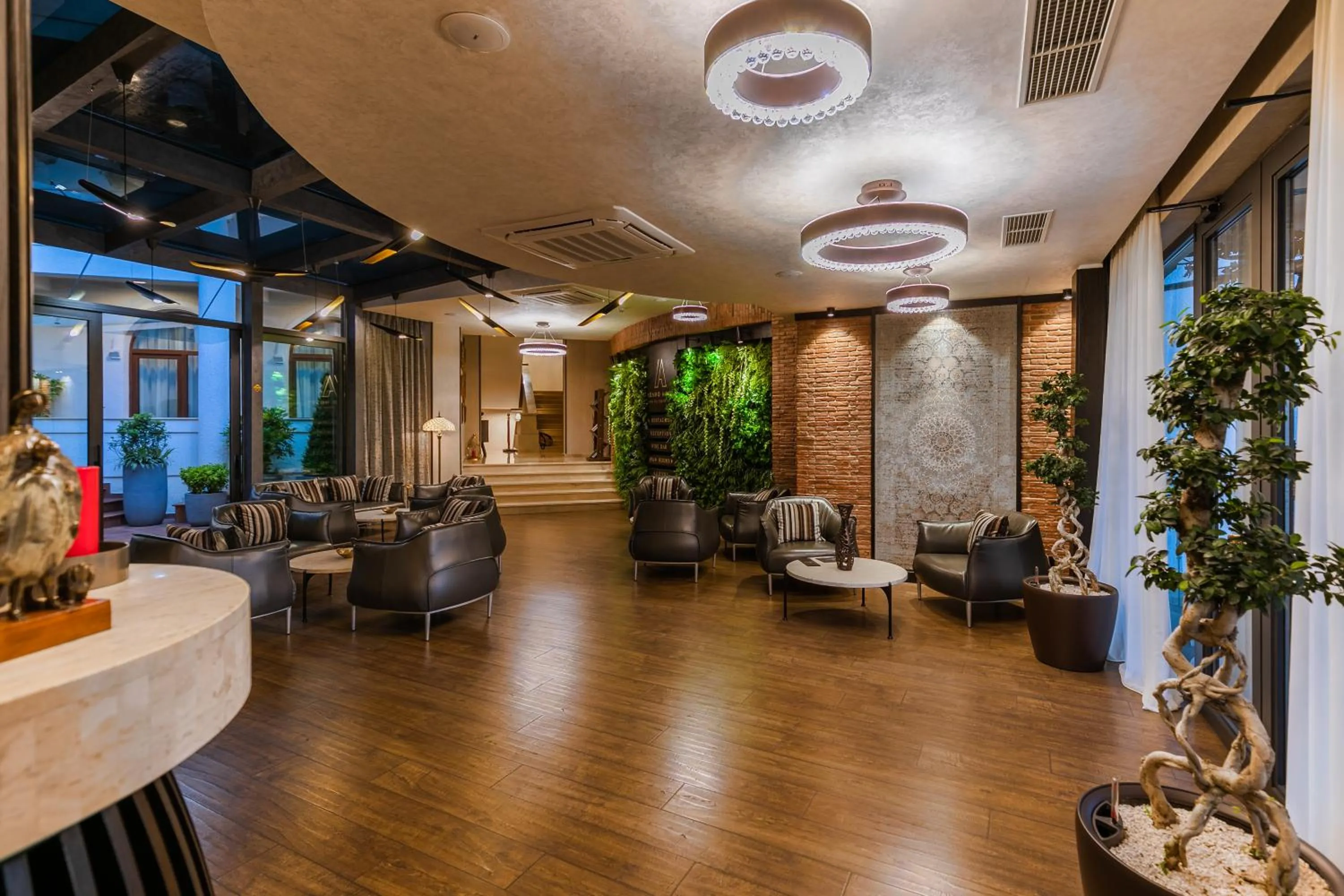 Lobby or reception in Hotel Adamo