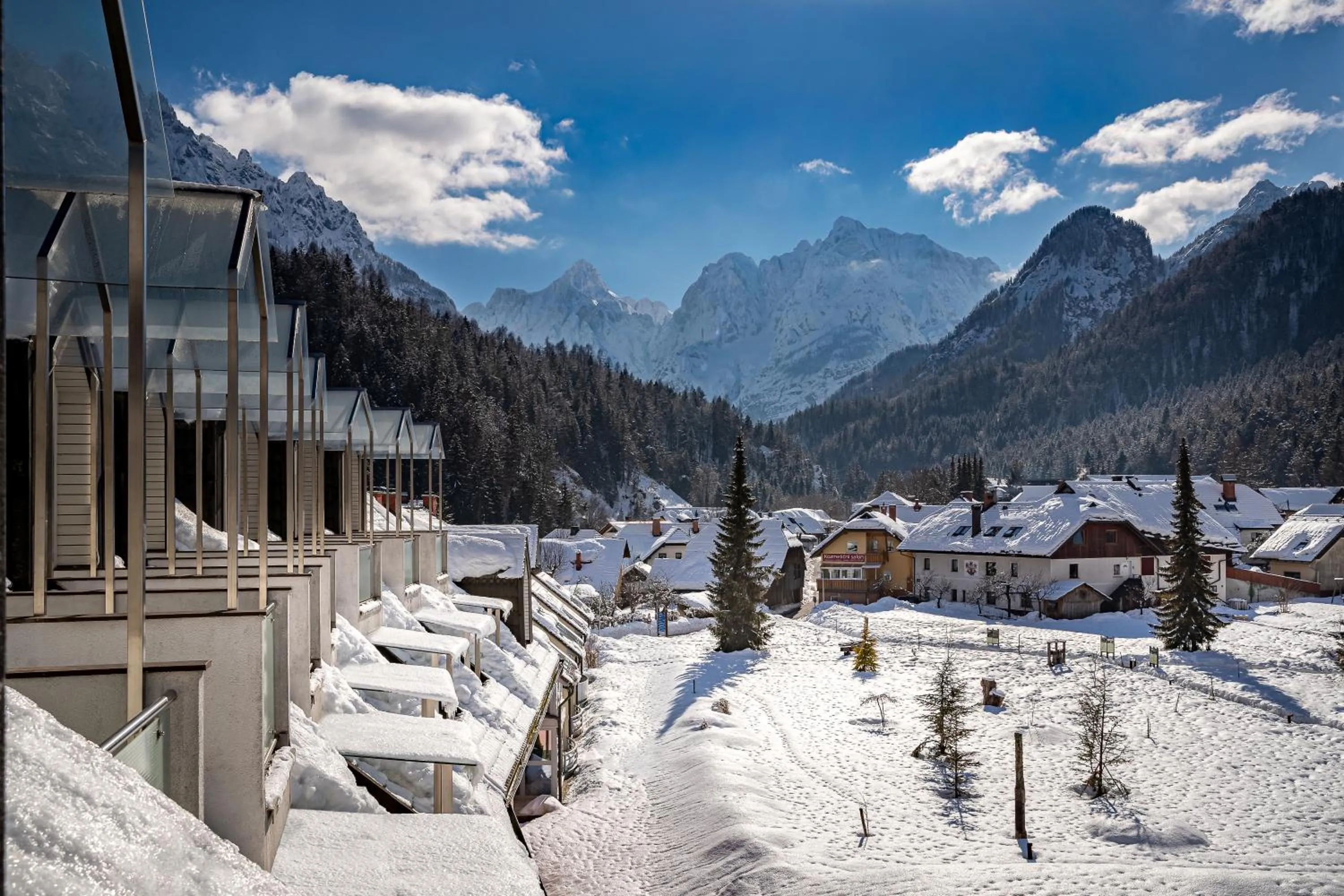 Property building in Ramada Hotel & Suites Kranjska Gora