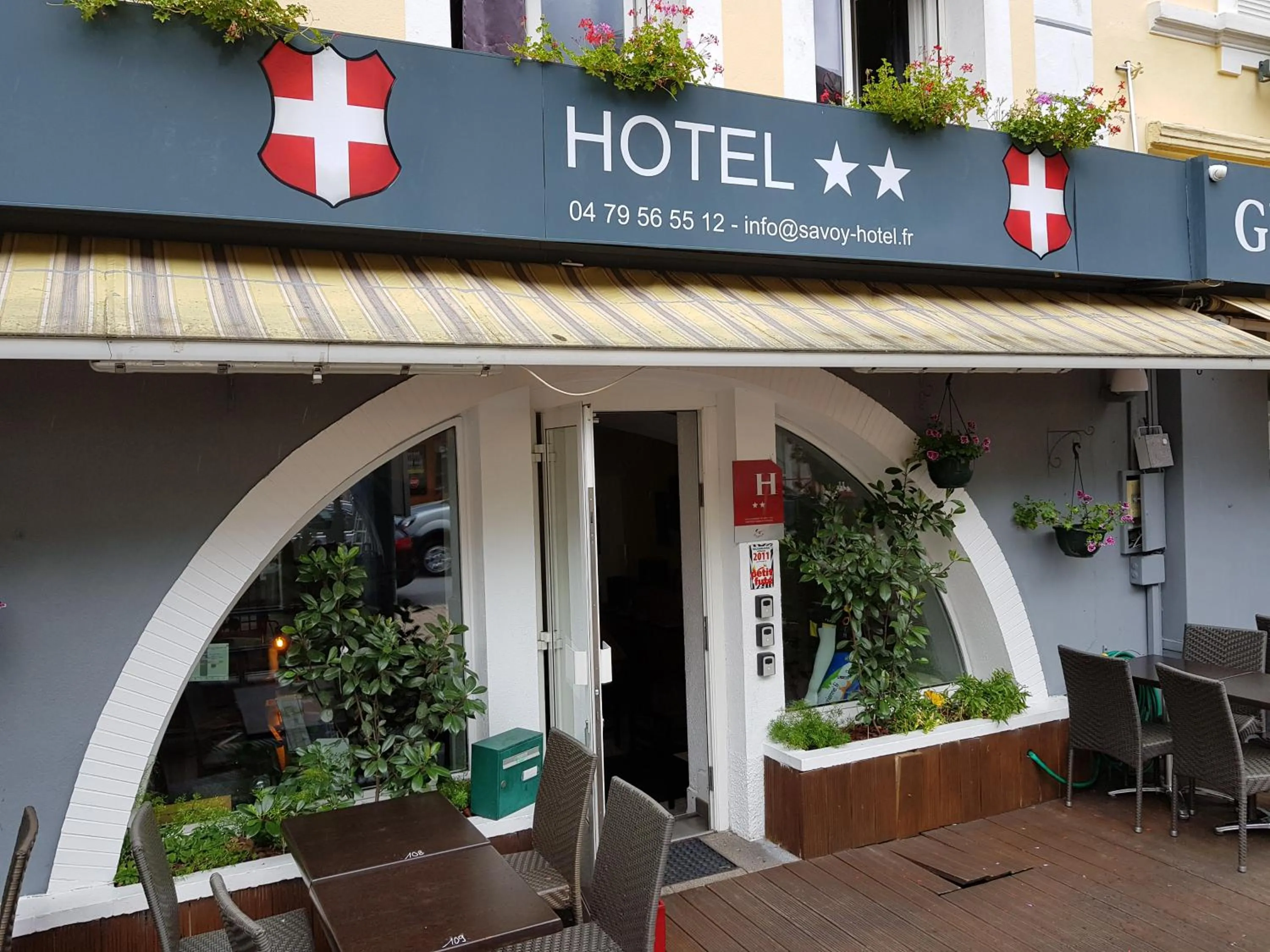 Property building in Savoy Hotel & Restaurant