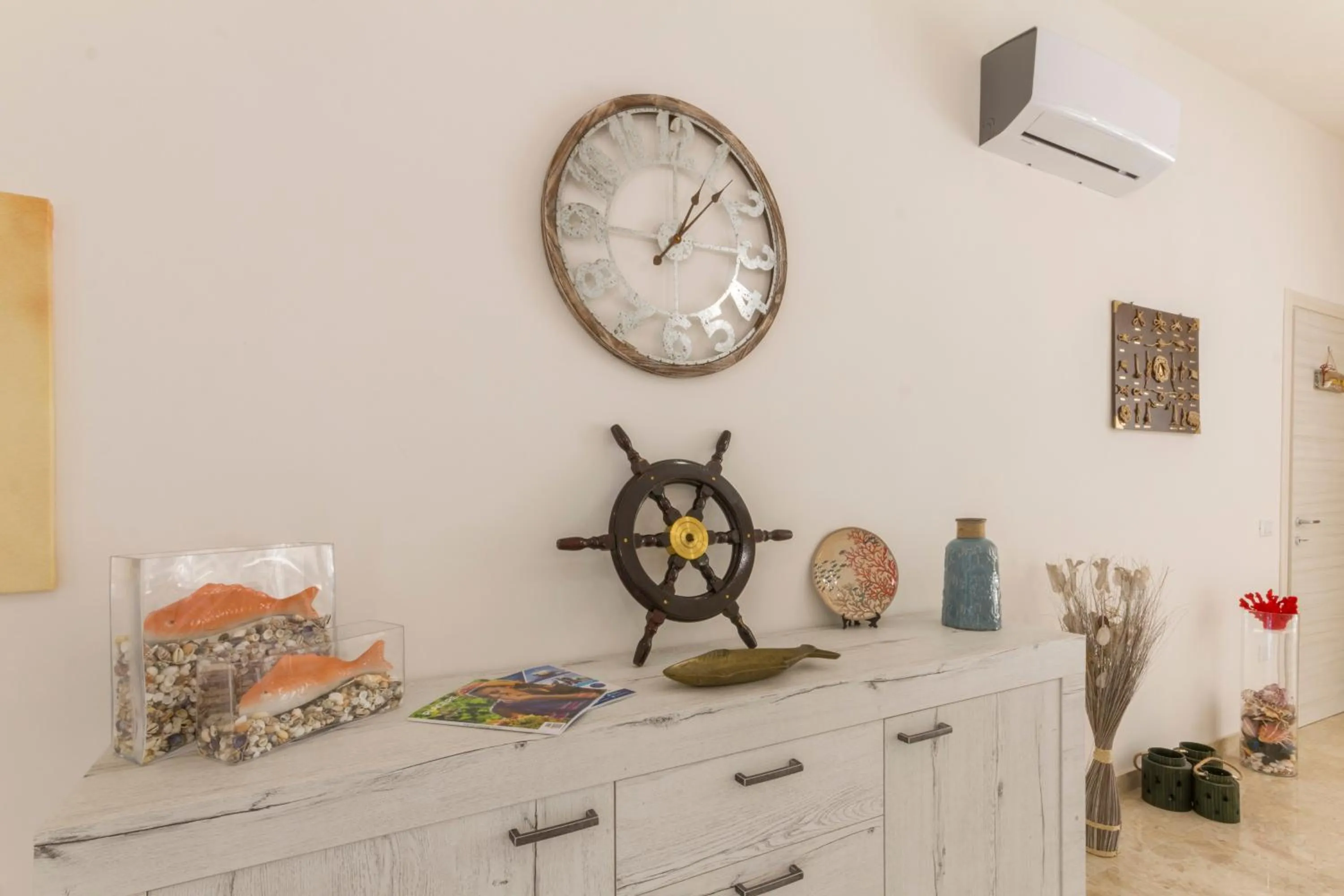 Decorative detail in La Rosa Dei Venti