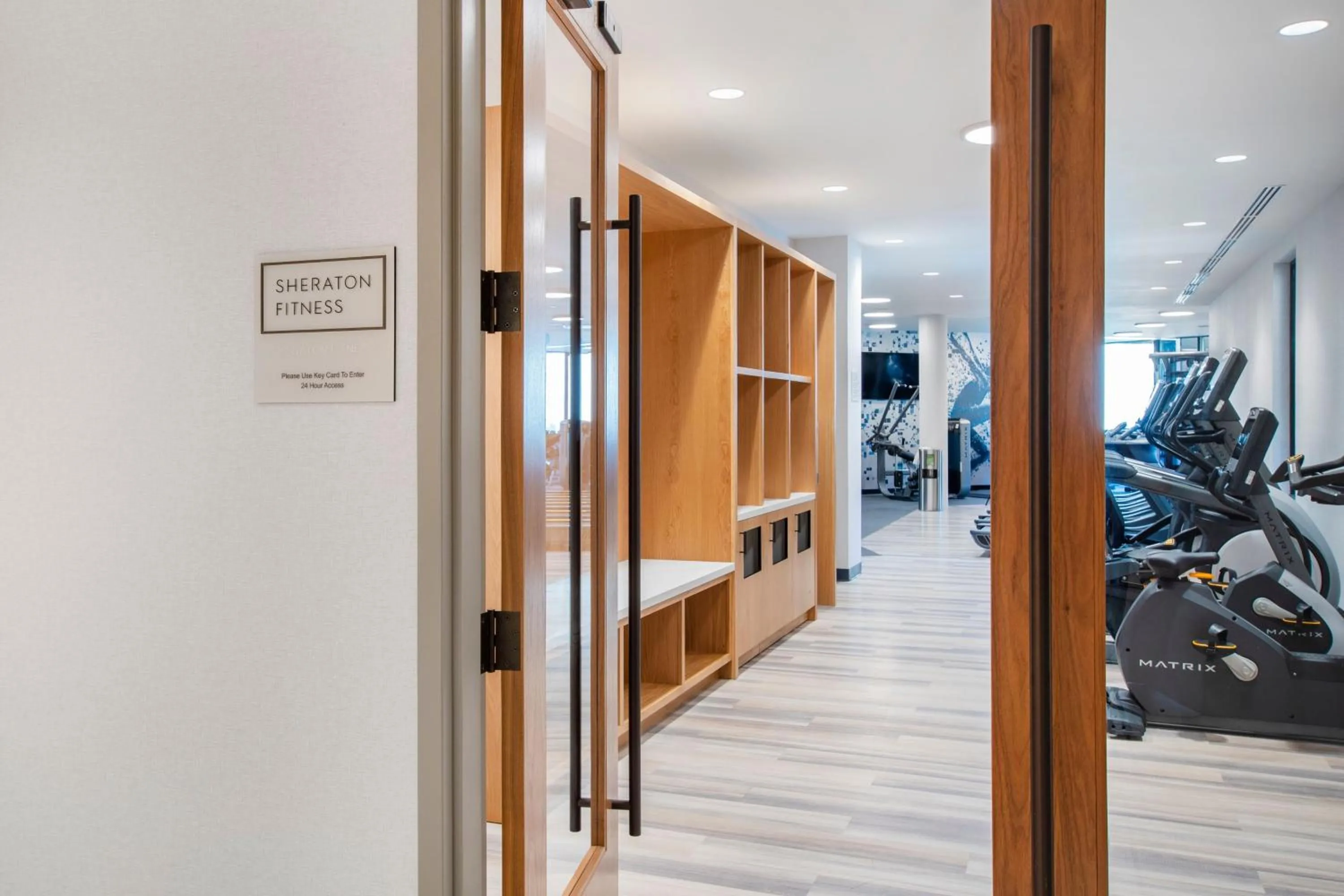 Fitness centre/facilities in Sheraton Chapel Hill