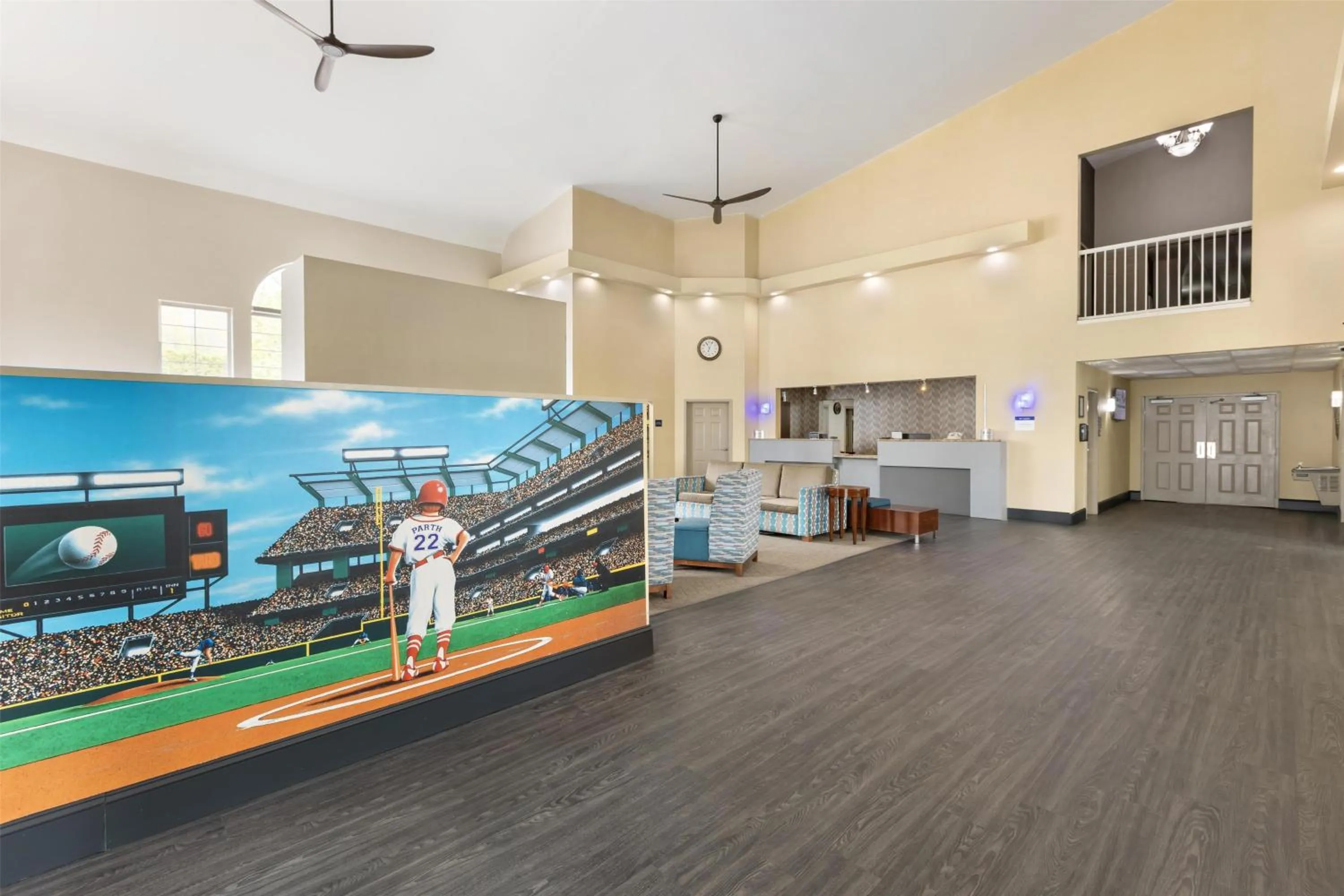Lobby or reception in Best Western Cooperstown