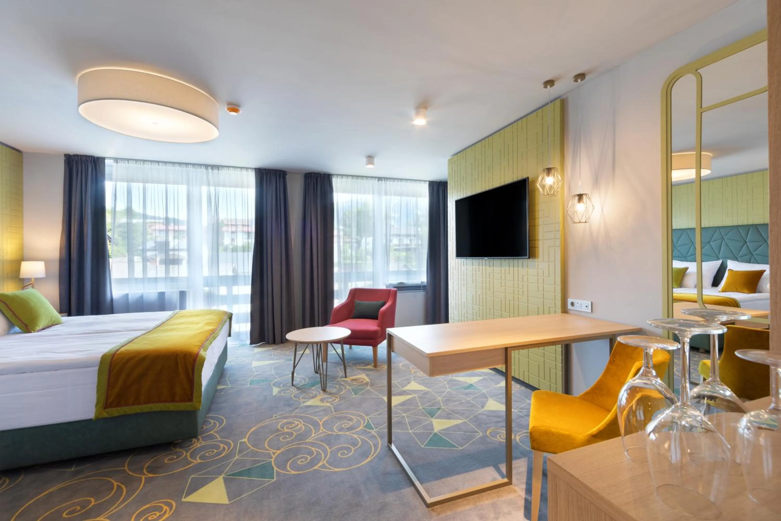 Bedroom, Bed in Bled Rose Hotel