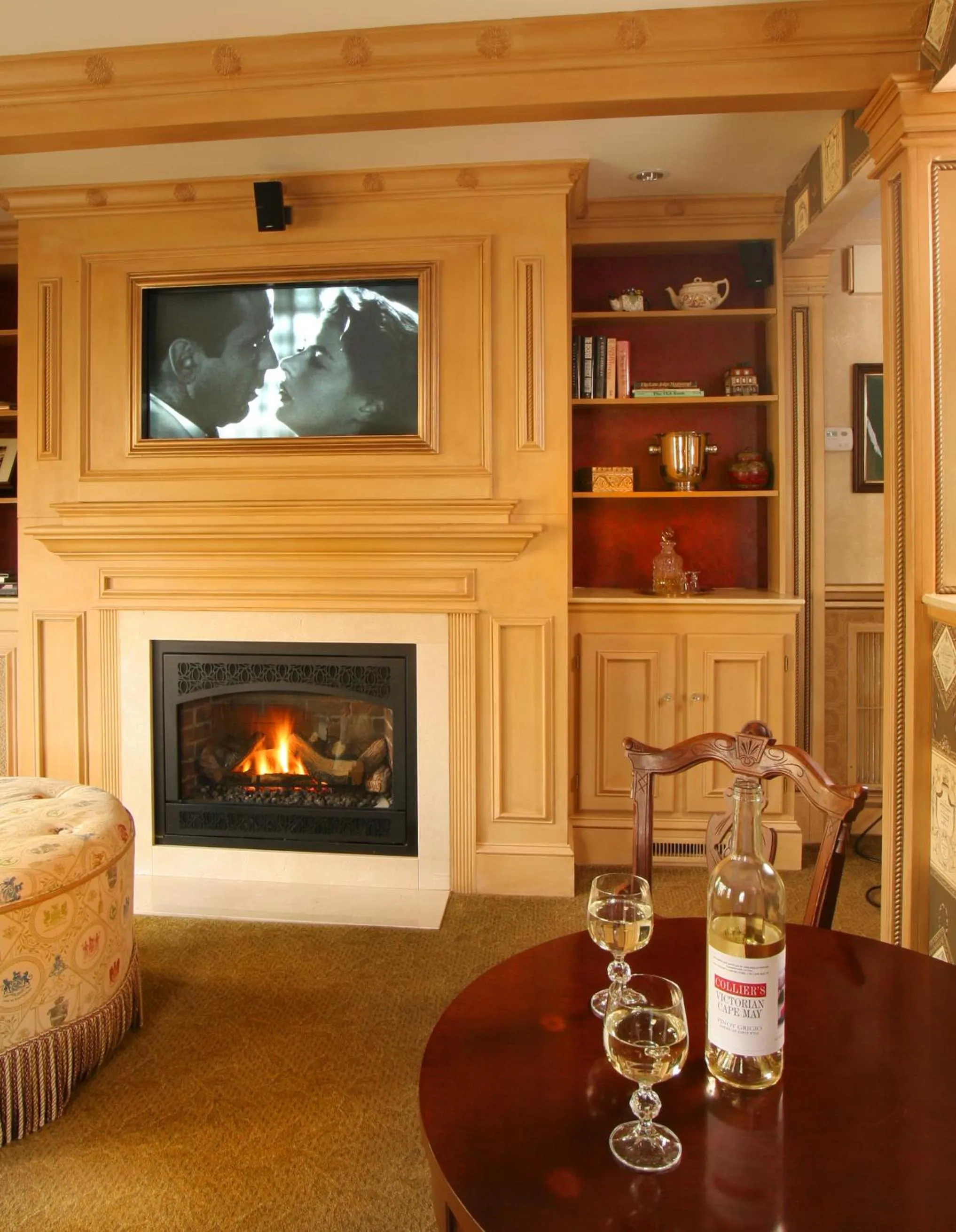 Decorative detail in The Queen Victoria