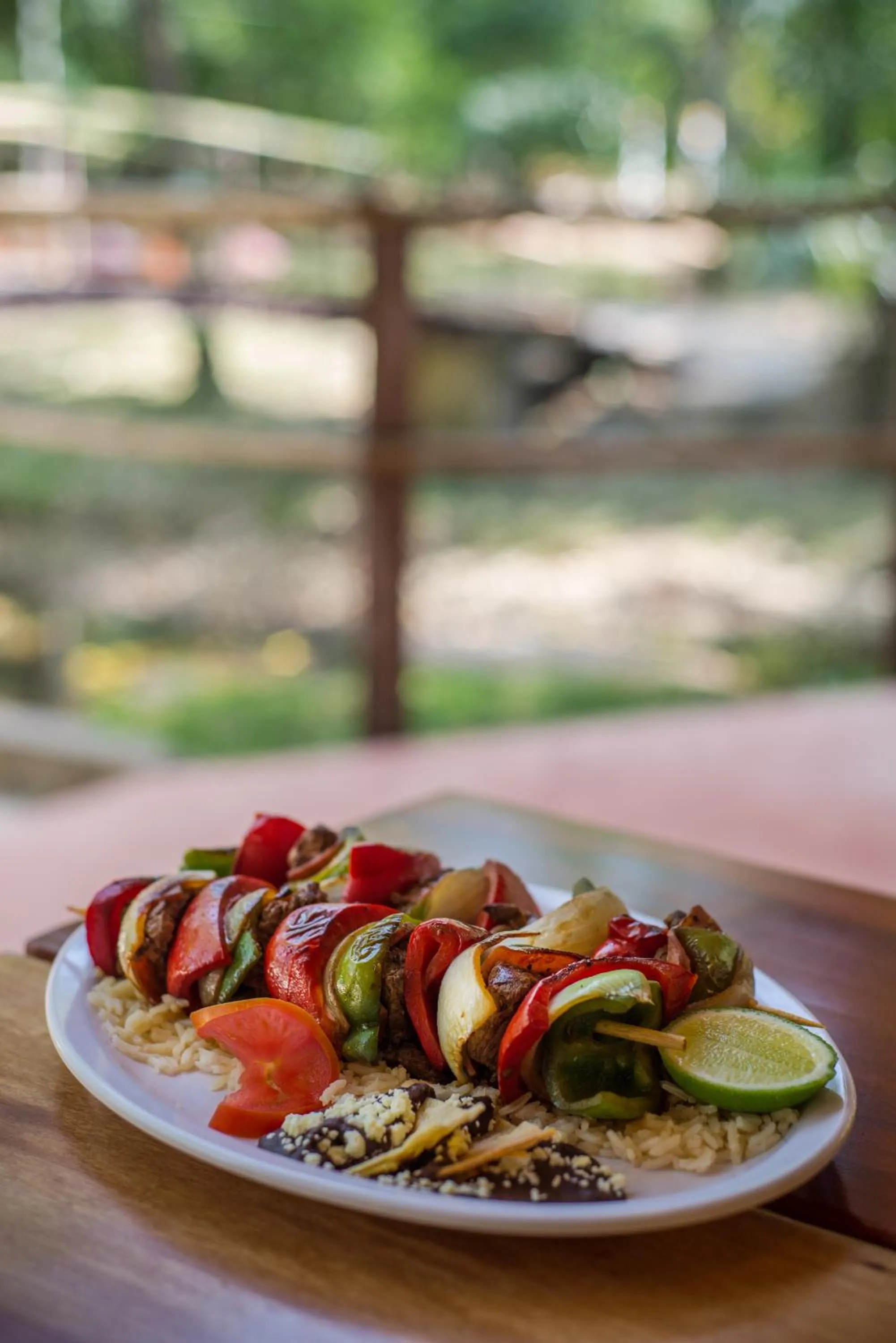 Food in Cabañas Kin Balam Palenque