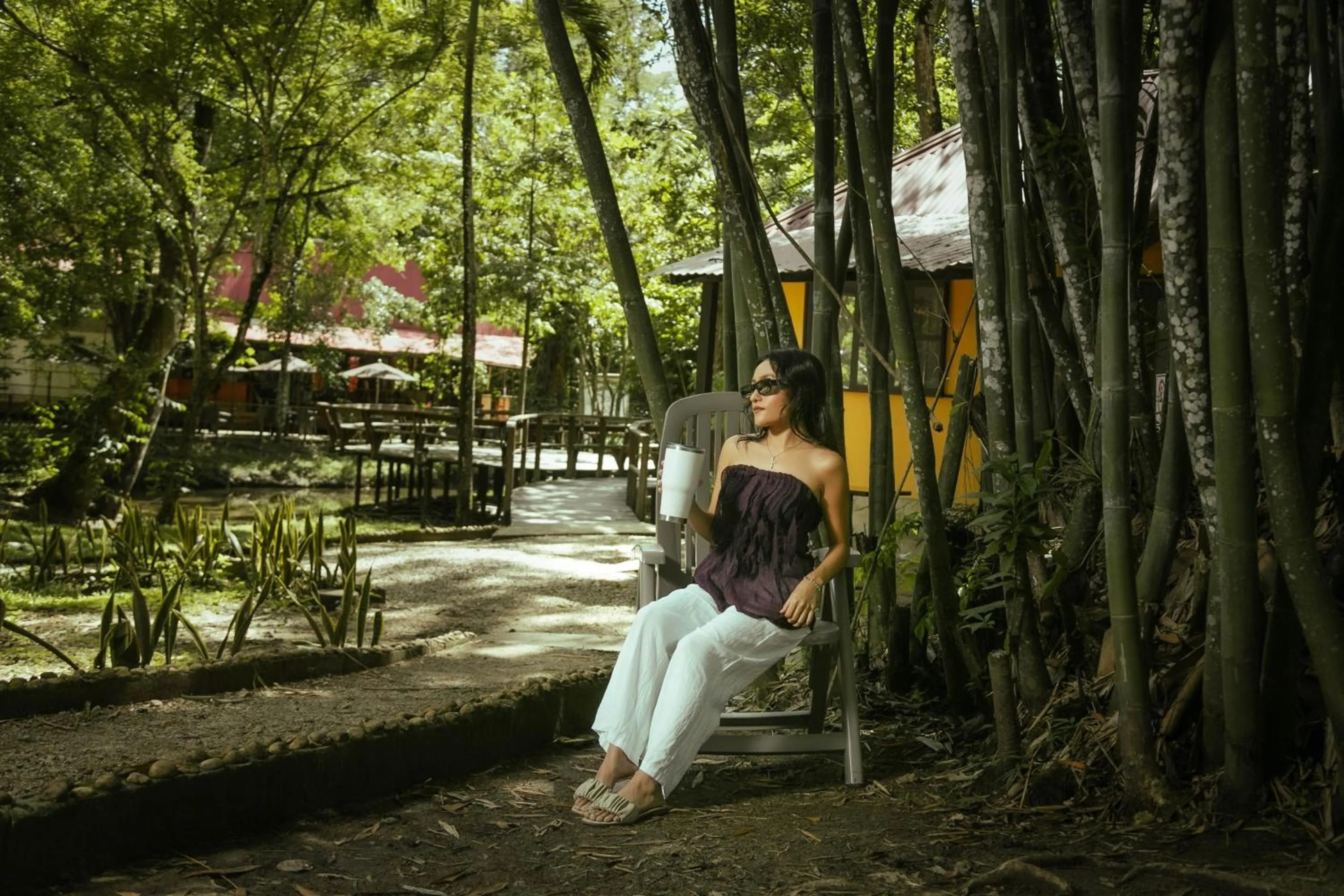 Natural landscape in Cabañas Kin Balam Palenque