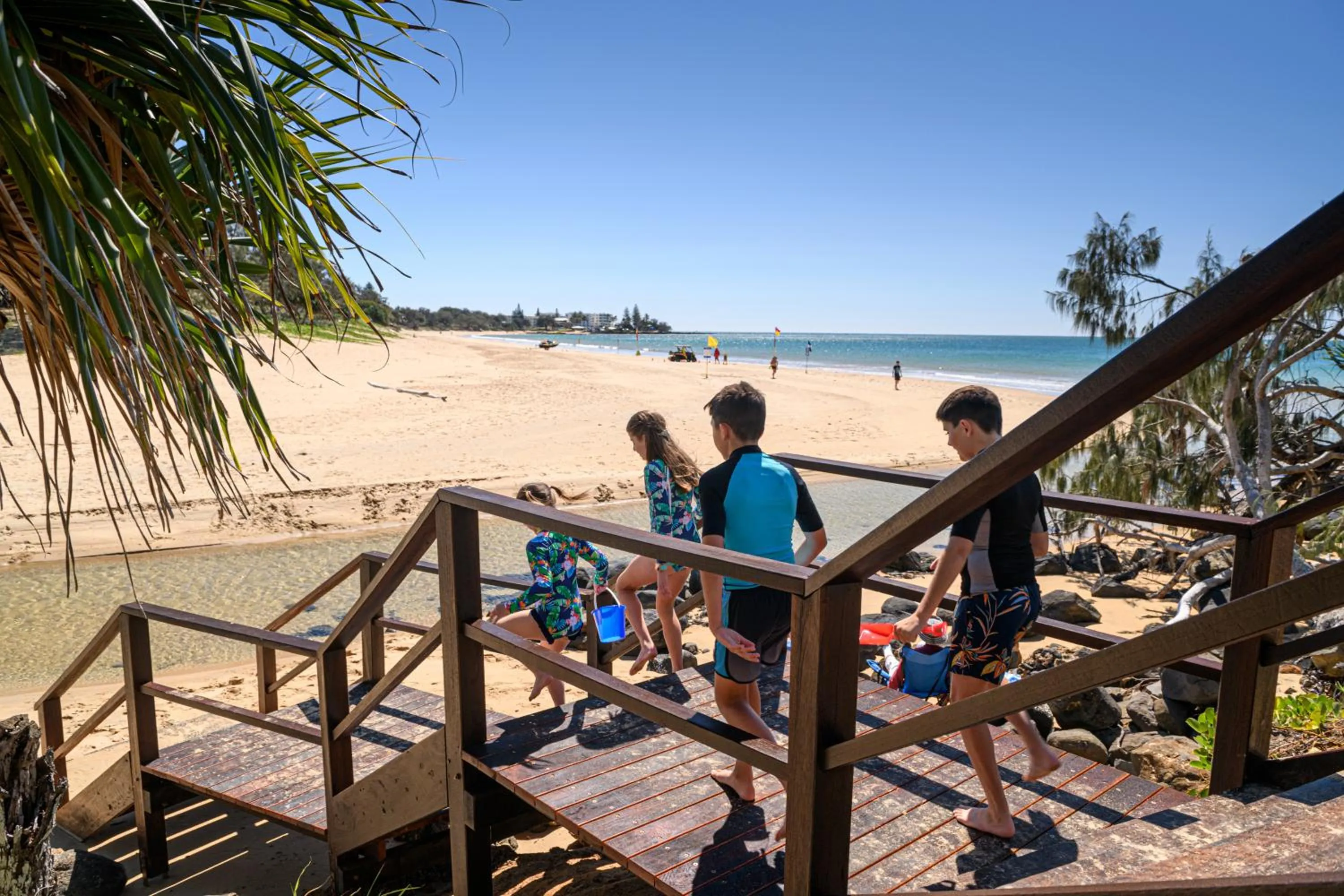 Beach in Kellys Beach Resort