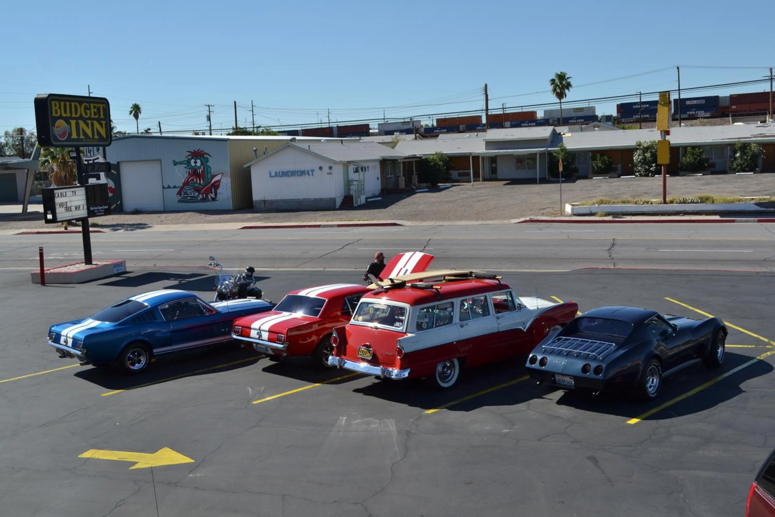 Property building in Budget Inn