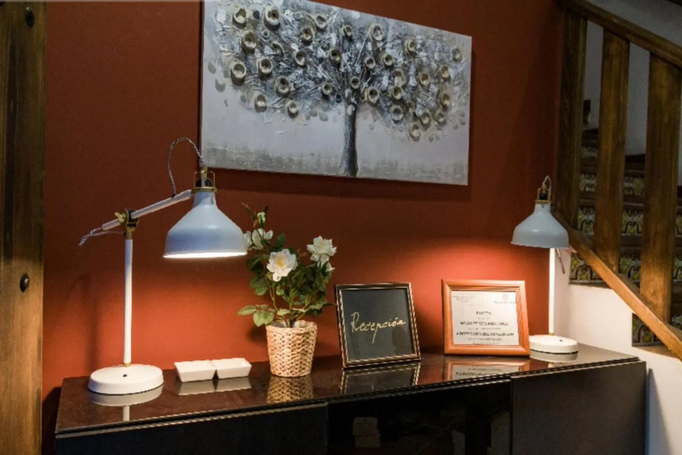 Lobby or reception in La Arbolada