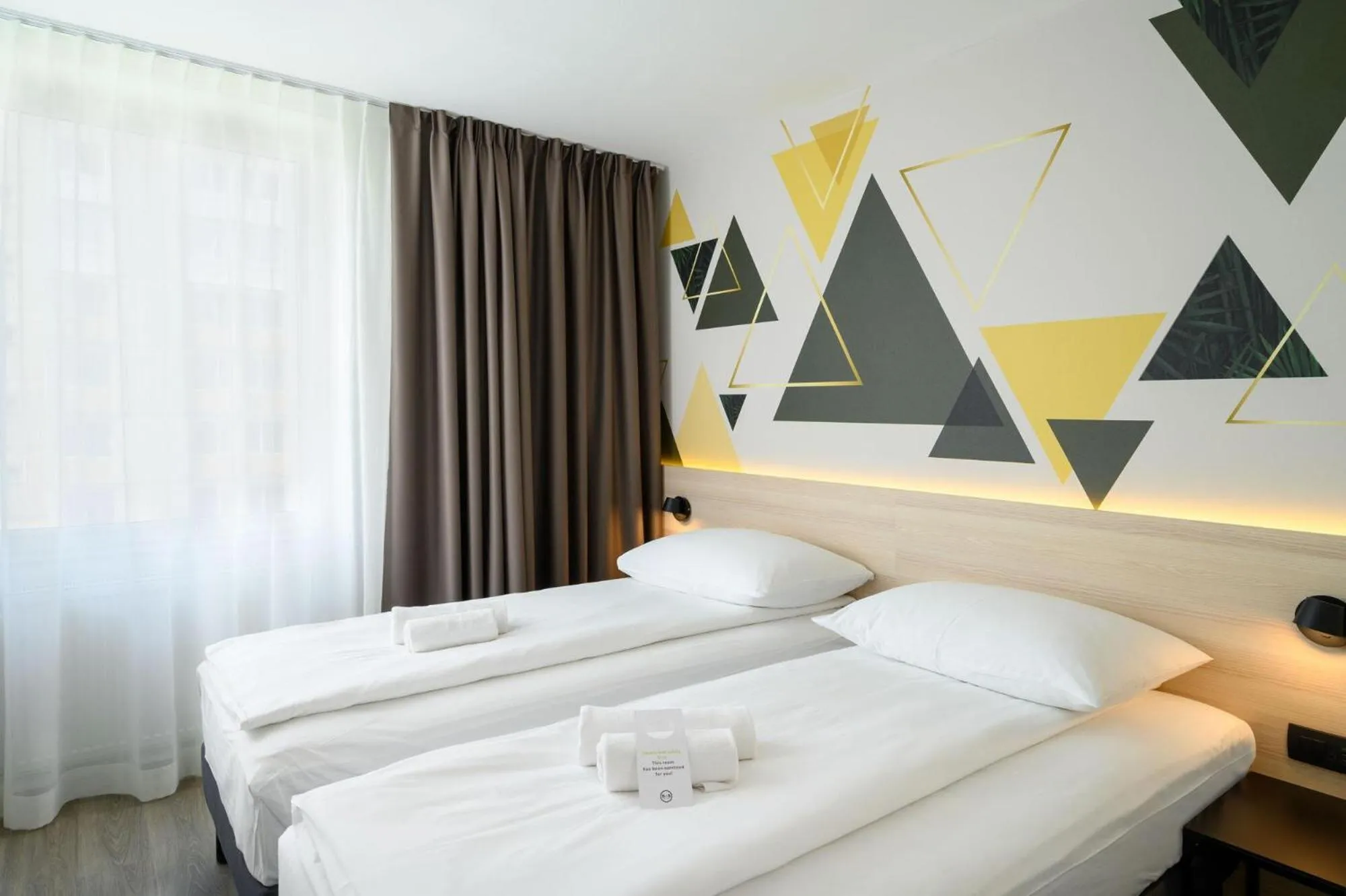 Photo of the whole room, Bed in B&B Hotel Ljubljana Park