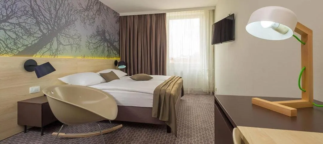 Photo of the whole room, Bed in B&B Hotel Ljubljana Park