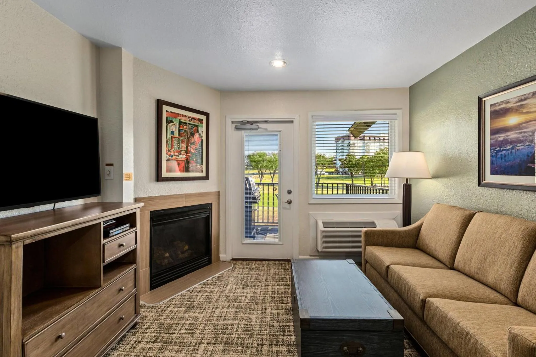 Living room in WorldMark Grand Lake