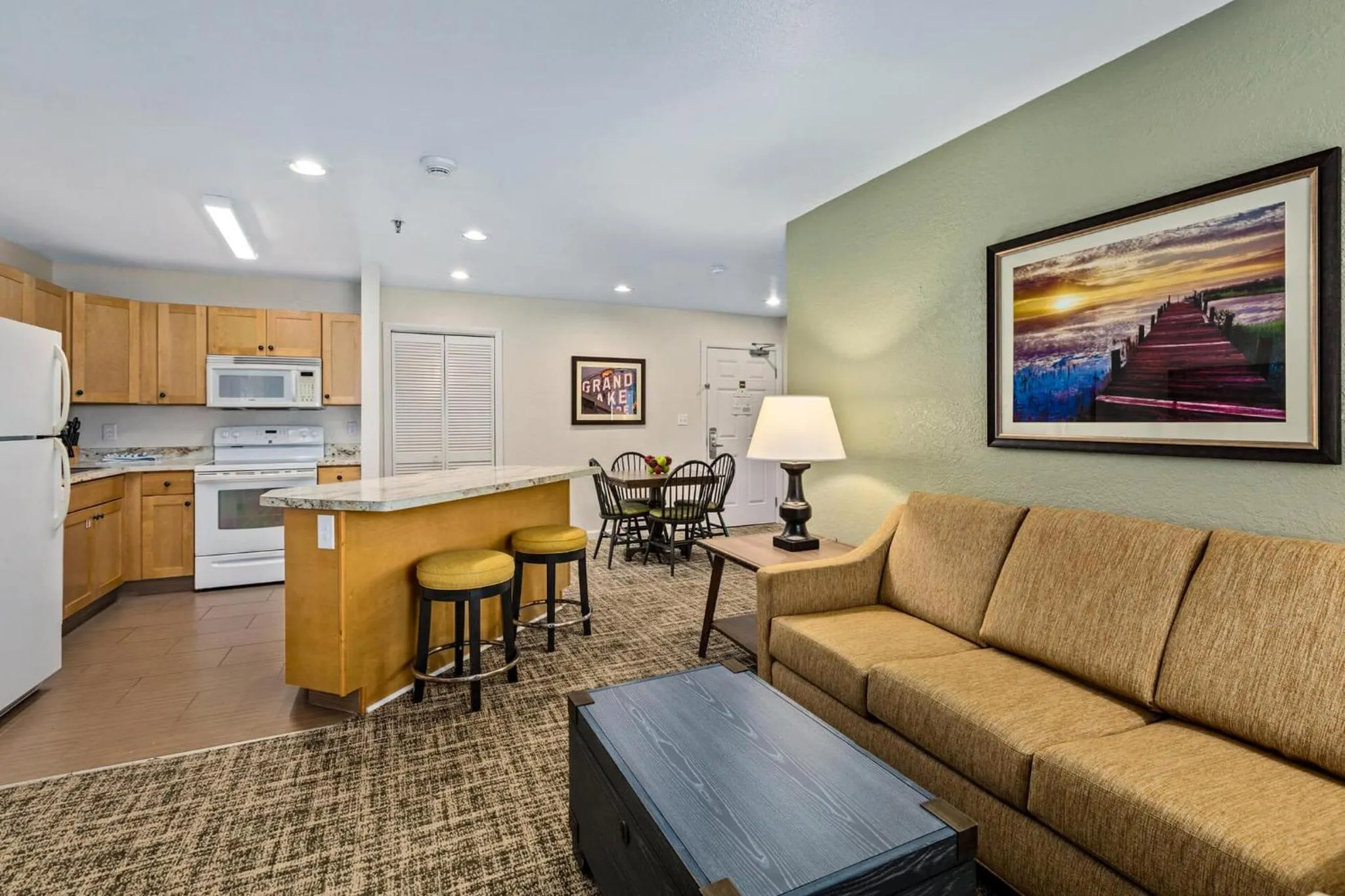 Living room in WorldMark Grand Lake
