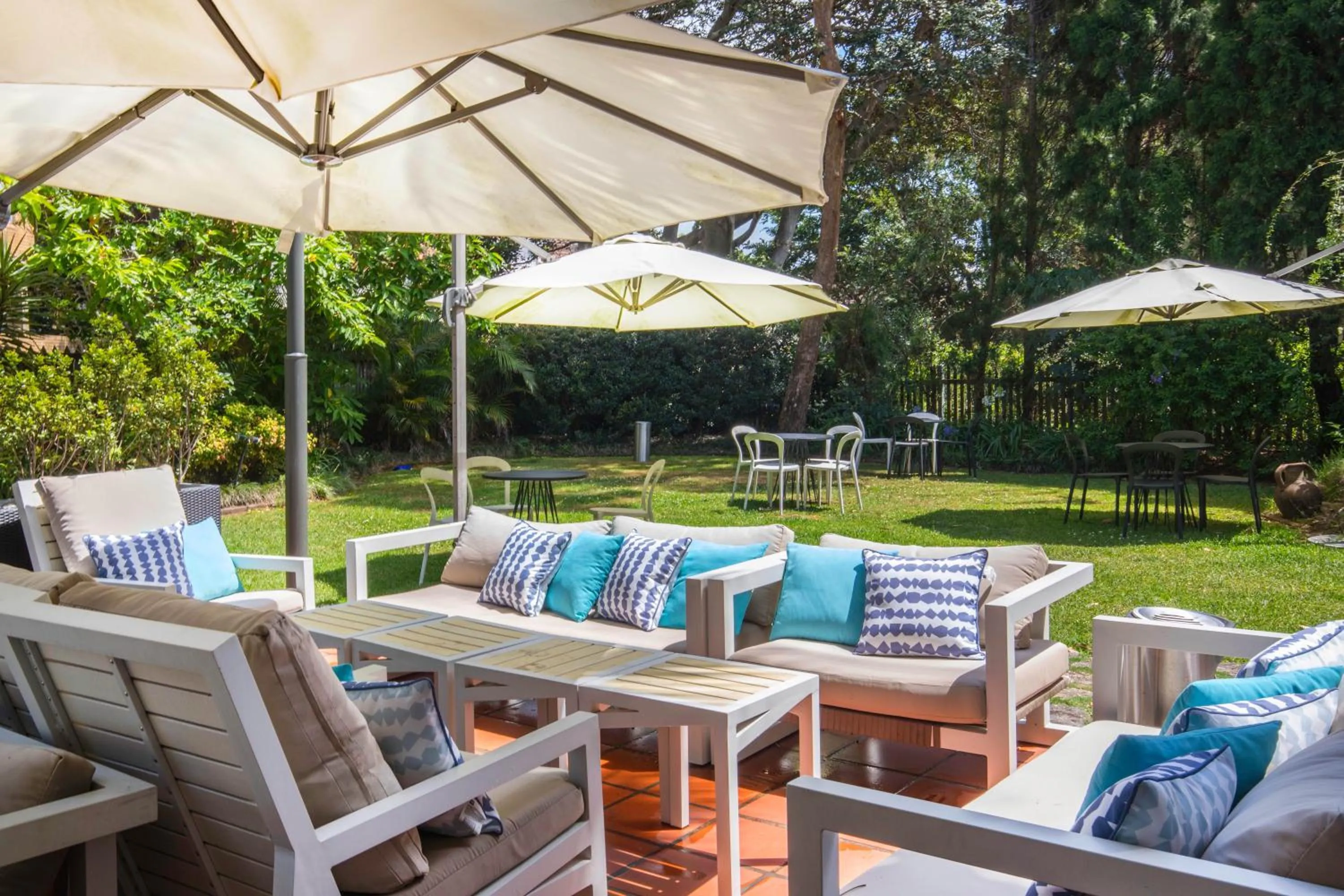 Patio in Glenferrie Lodge