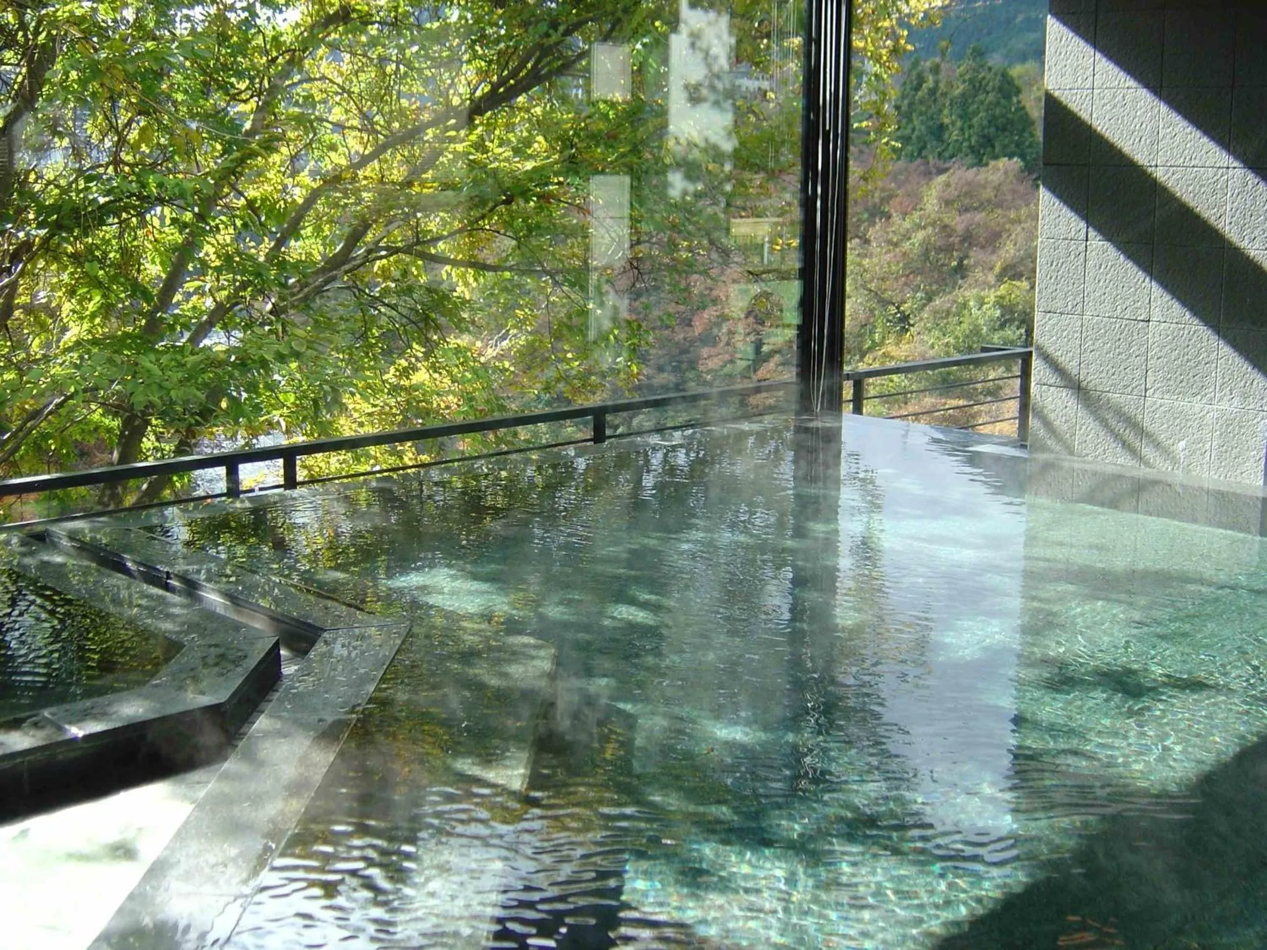 Hot Spring Bath in Kinugawa Onsen Sanraku