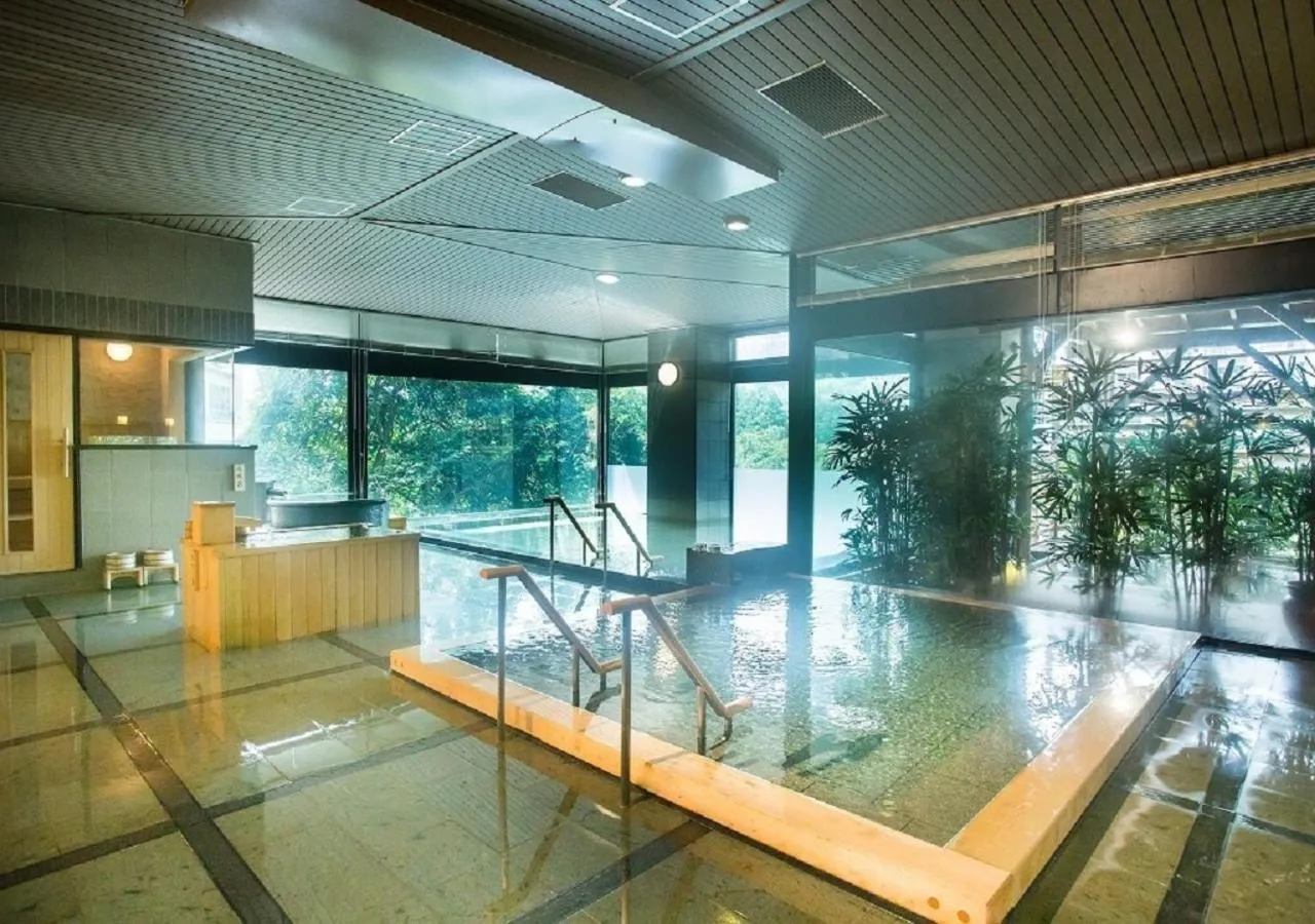 Hot Spring Bath in Kinugawa Onsen Sanraku
