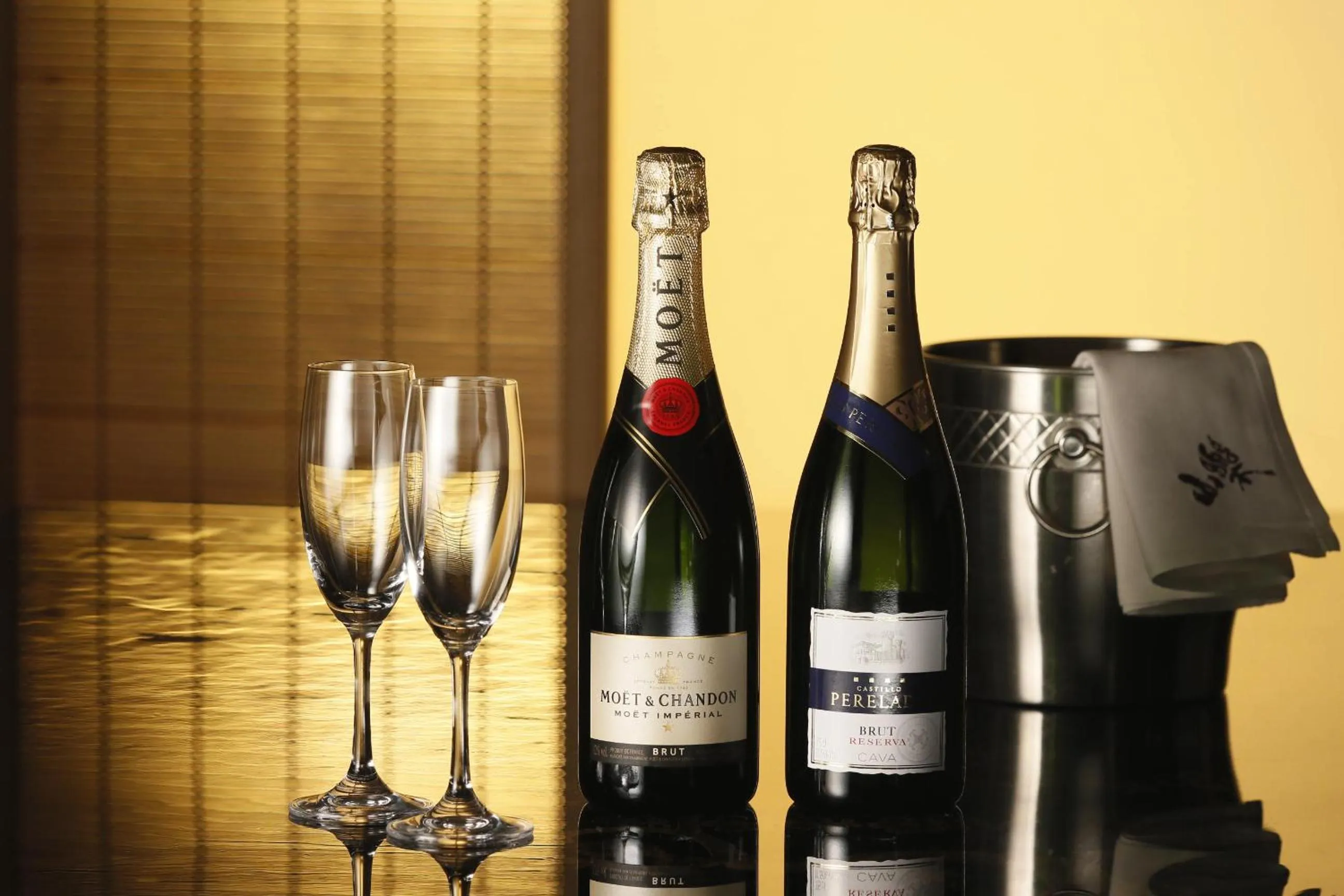 Drinks in Kinugawa Onsen Sanraku