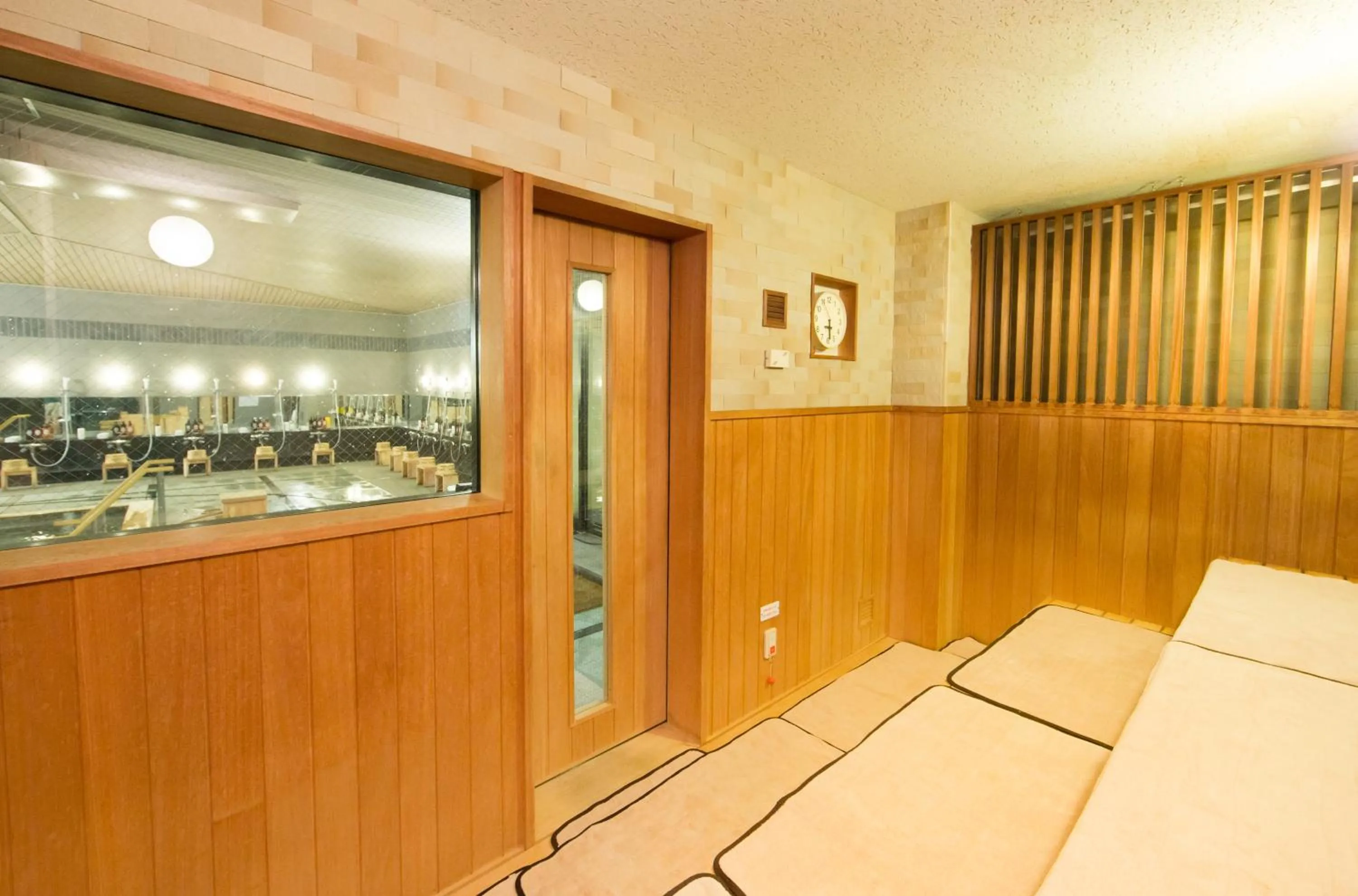 Sauna in Kinugawa Onsen Sanraku