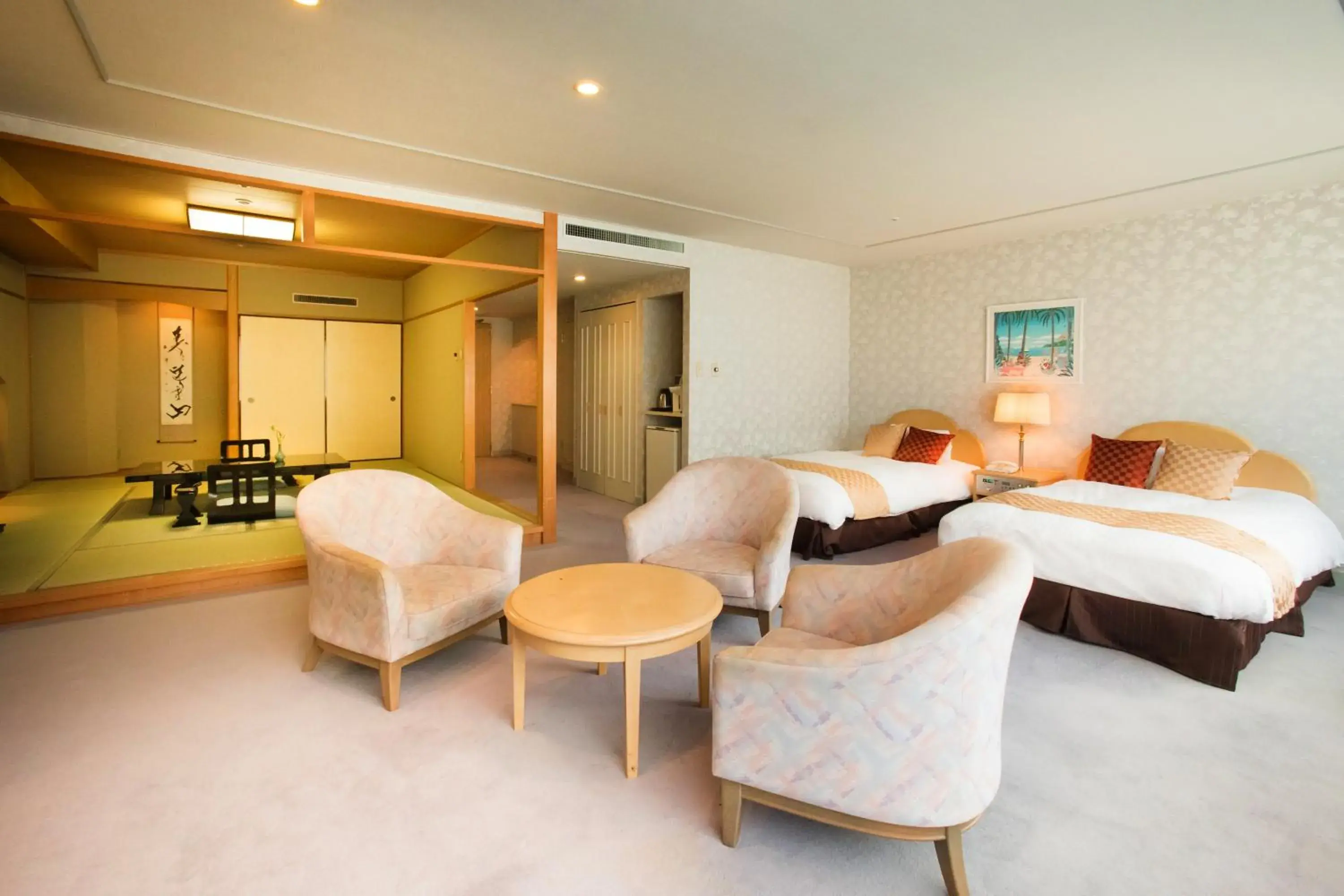 Photo of the whole room, Bed in Kinugawa Onsen Sanraku Photo of the whole room, Bed in Kinugawa Onsen Sanraku