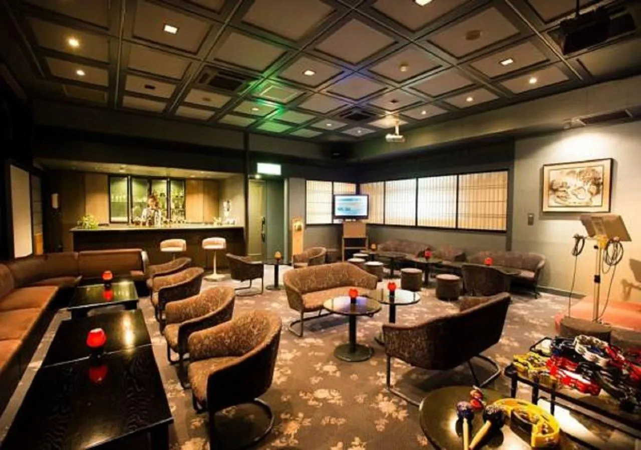 Lounge or bar in Kinugawa Onsen Sanraku