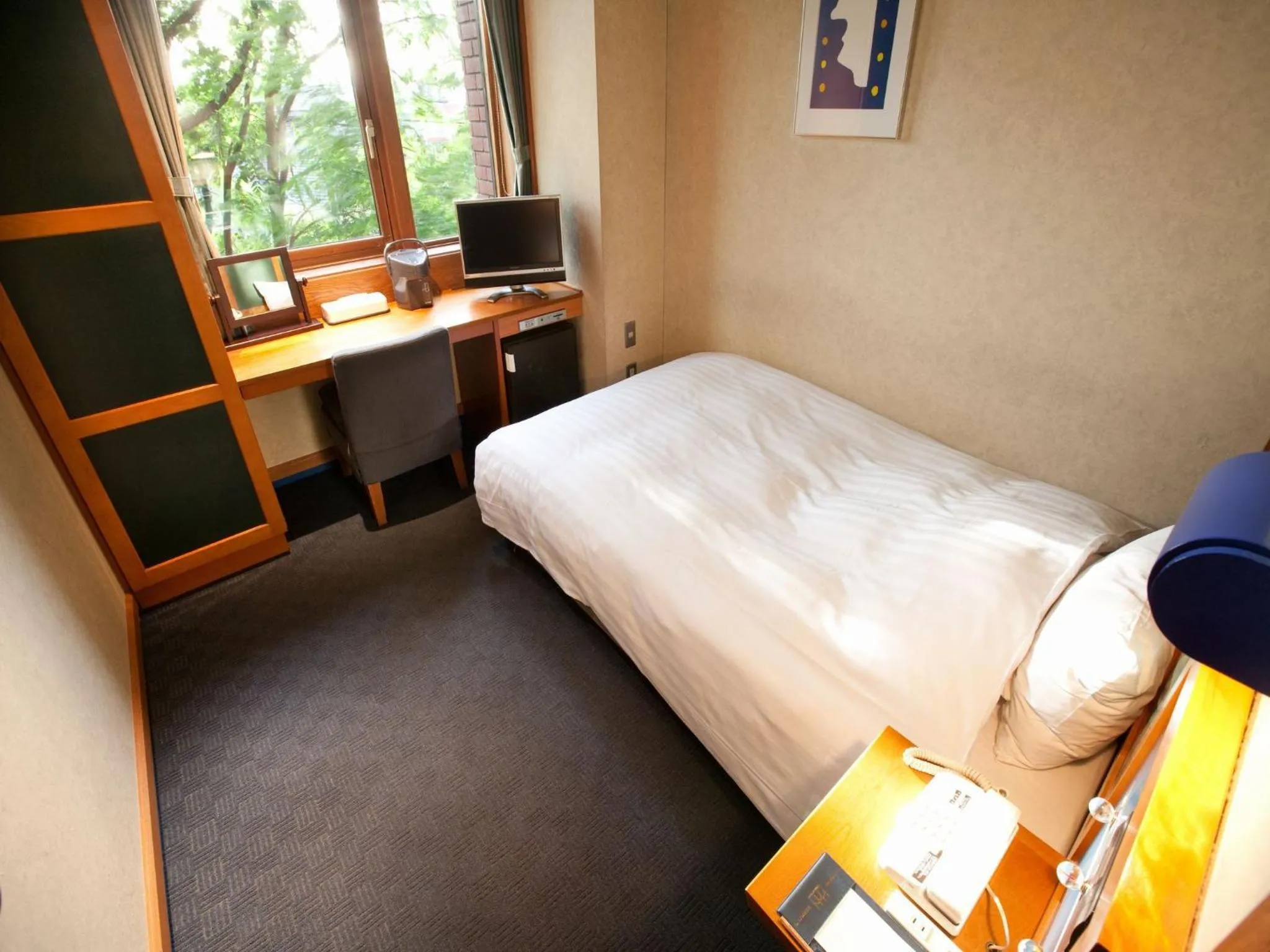 Photo of the whole room, Bed in Hokkaido Hotel