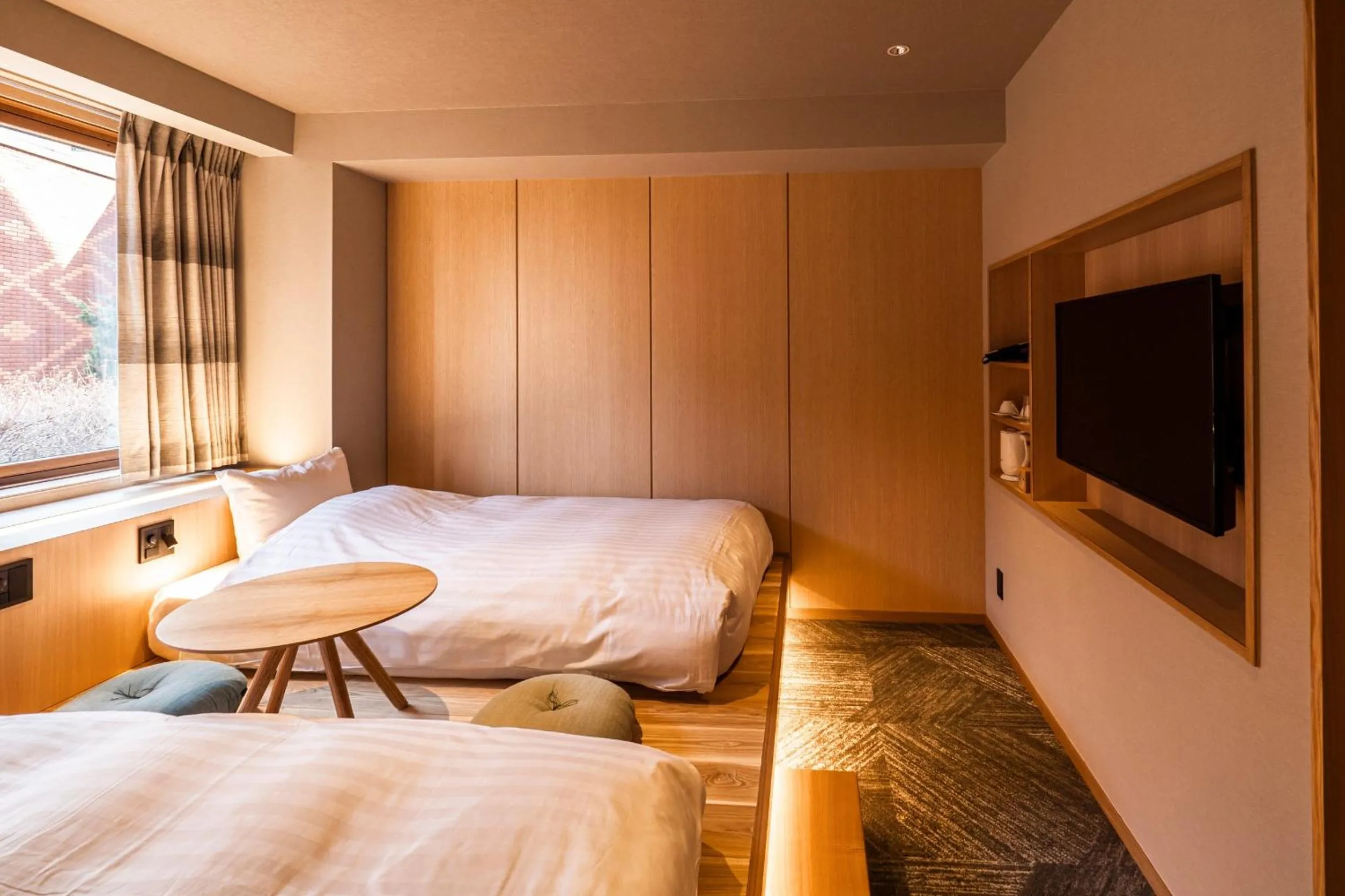 Photo of the whole room, Bed in Hokkaido Hotel
