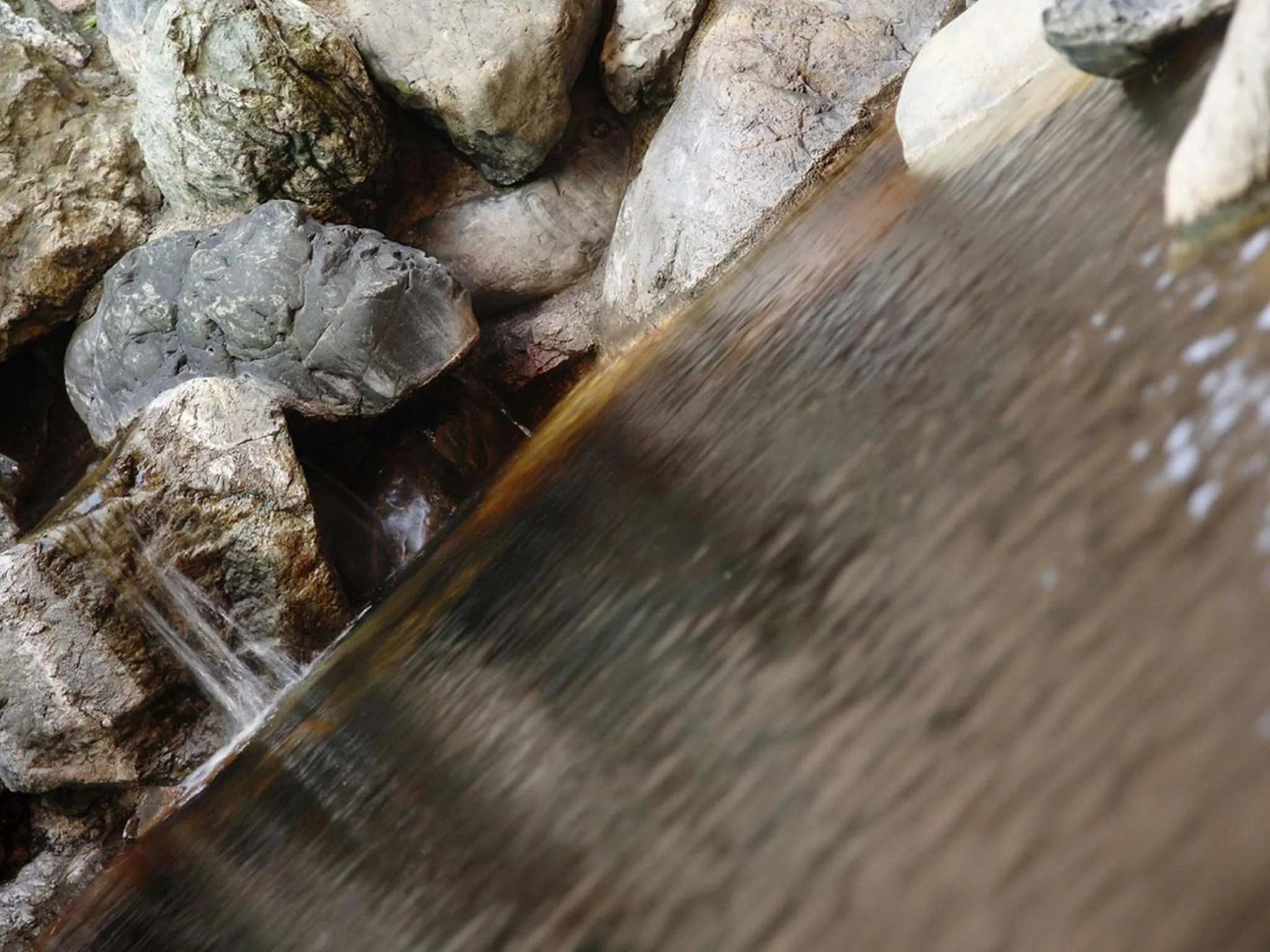 Hot Spring Bath in Hokkaido Hotel