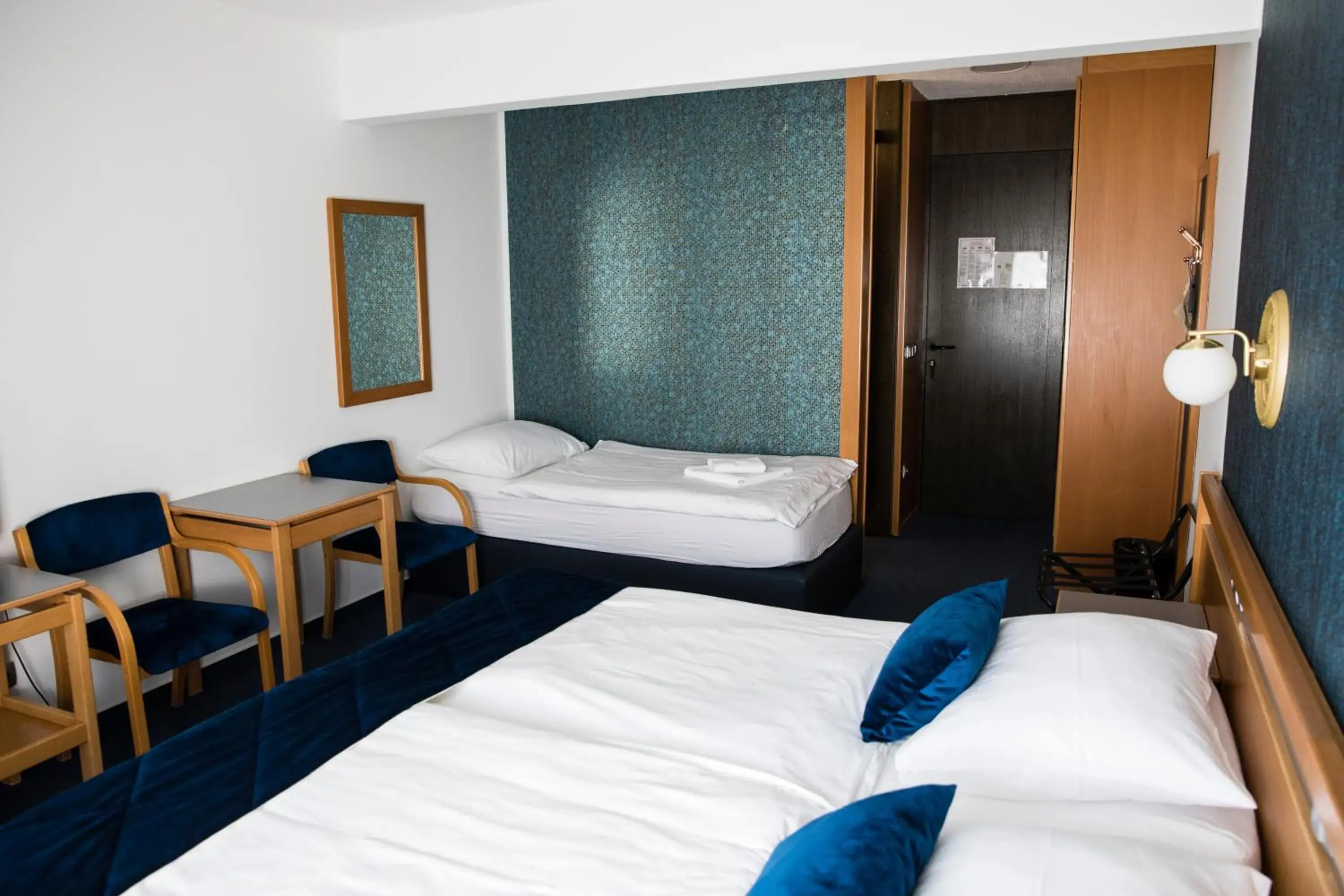 Bed in Hotel Alp Bed in Hotel Alp