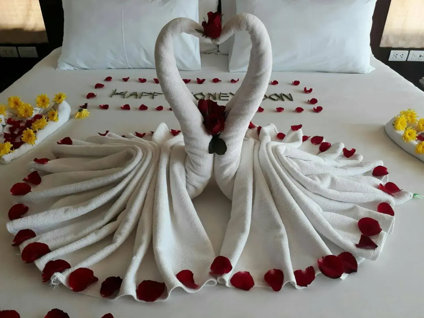 Decorative detail, Bed in Aonang Regent Hotel Decorative detail, Bed in Aonang Regent Hotel