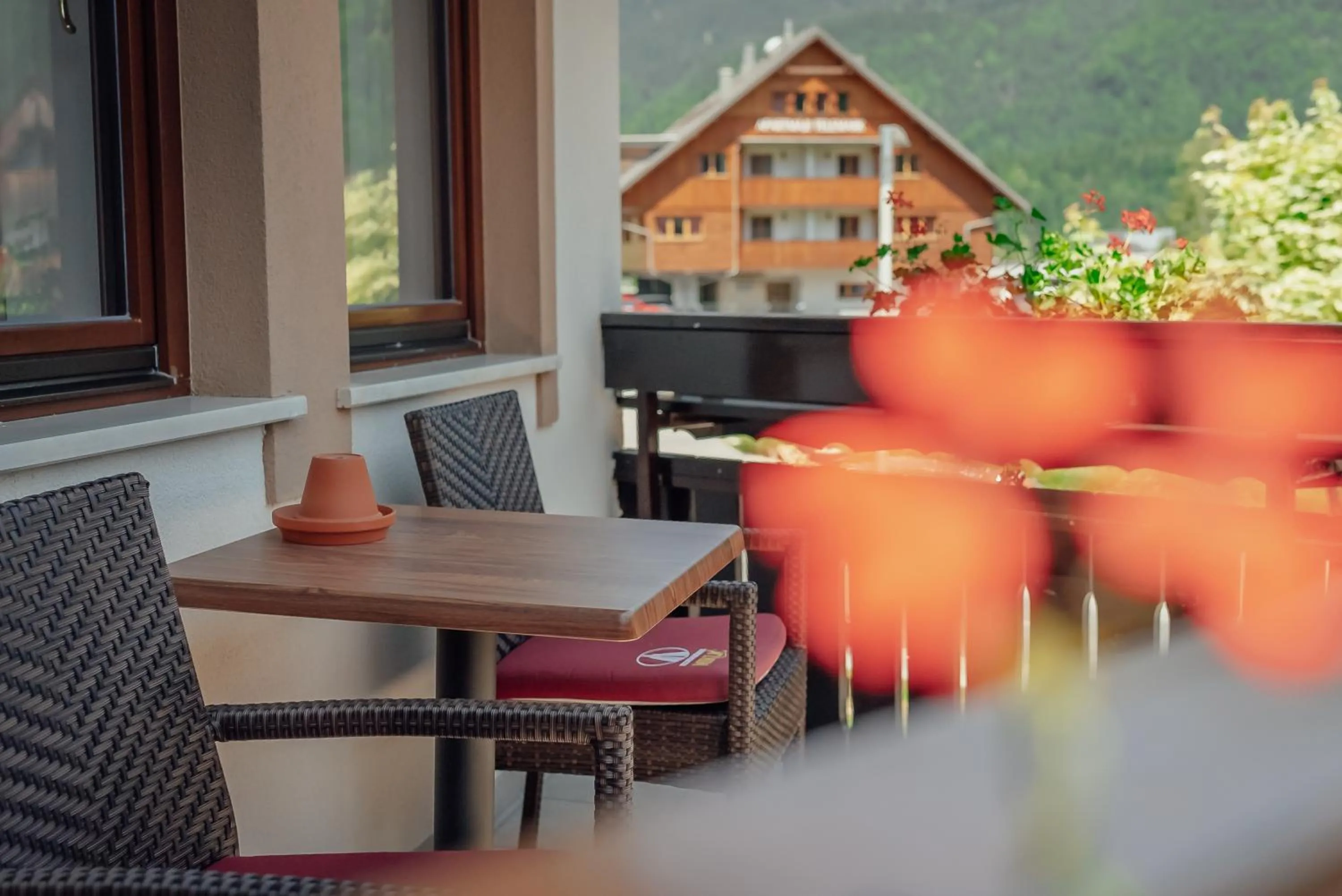 View (from property/room) in Garni Hotel Miklič