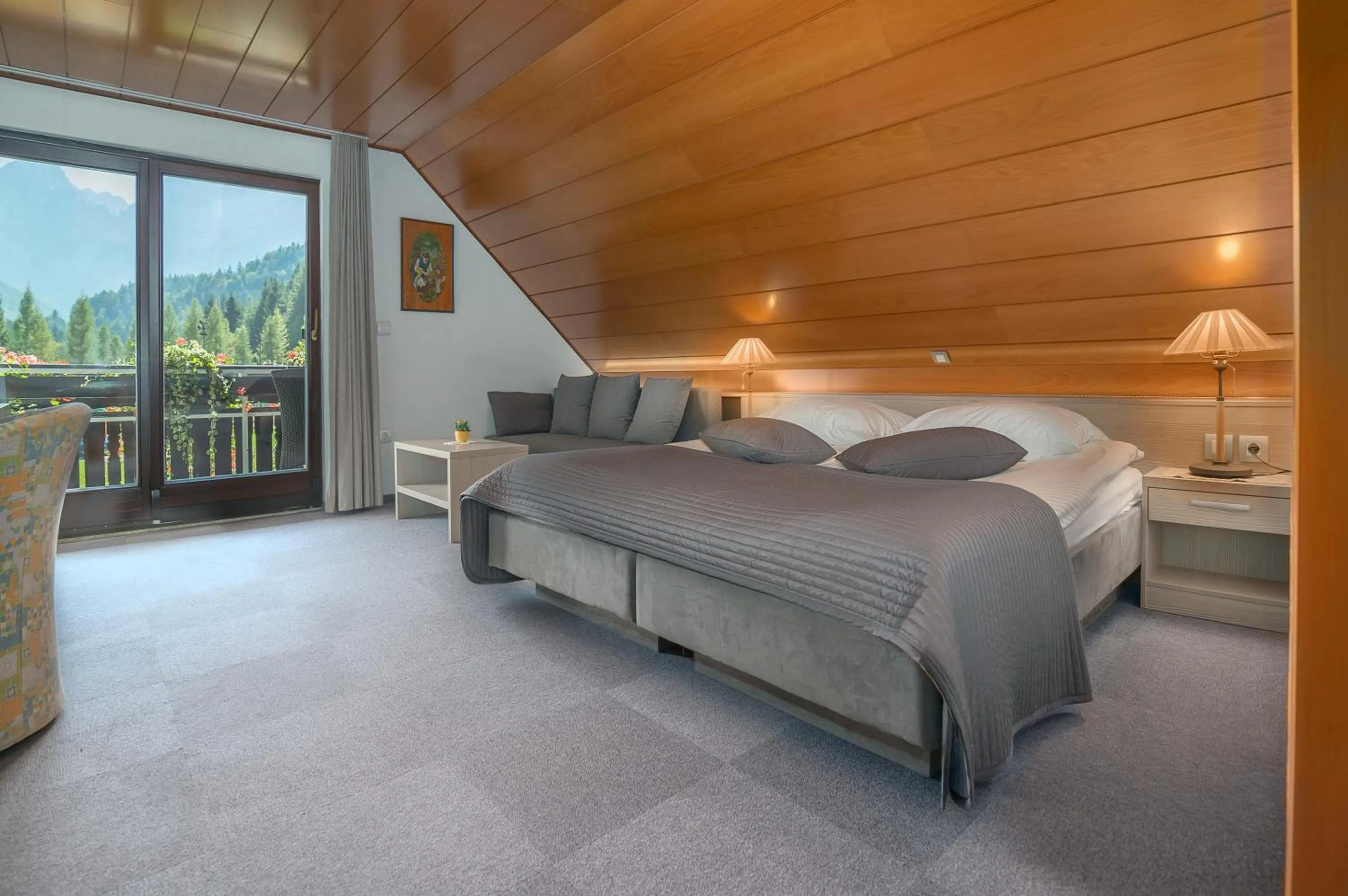 Bedroom, Bed in Garni Hotel Miklič