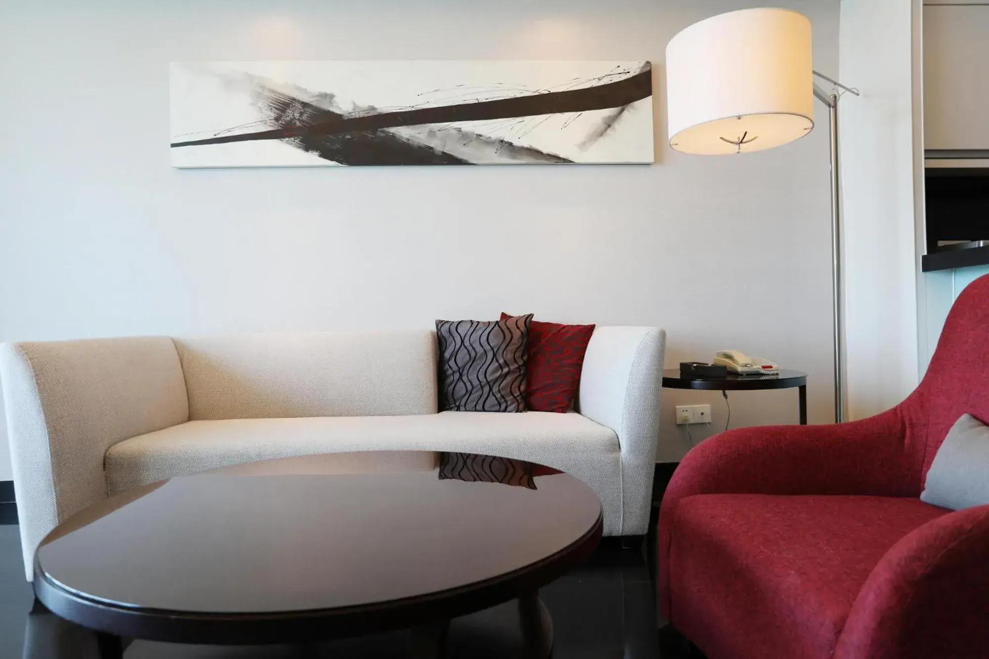 Living room in Swiss Grand Xiamen Living room in Swiss Grand Xiamen