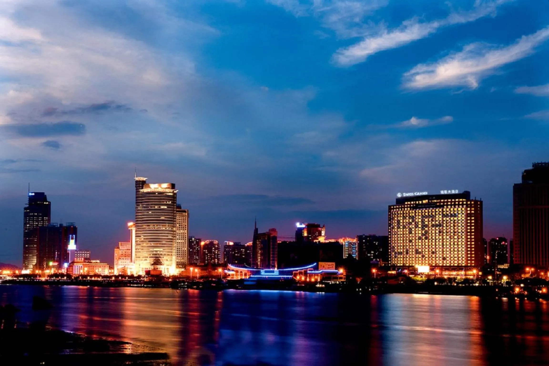 Bird's eye view in Swiss Grand Xiamen