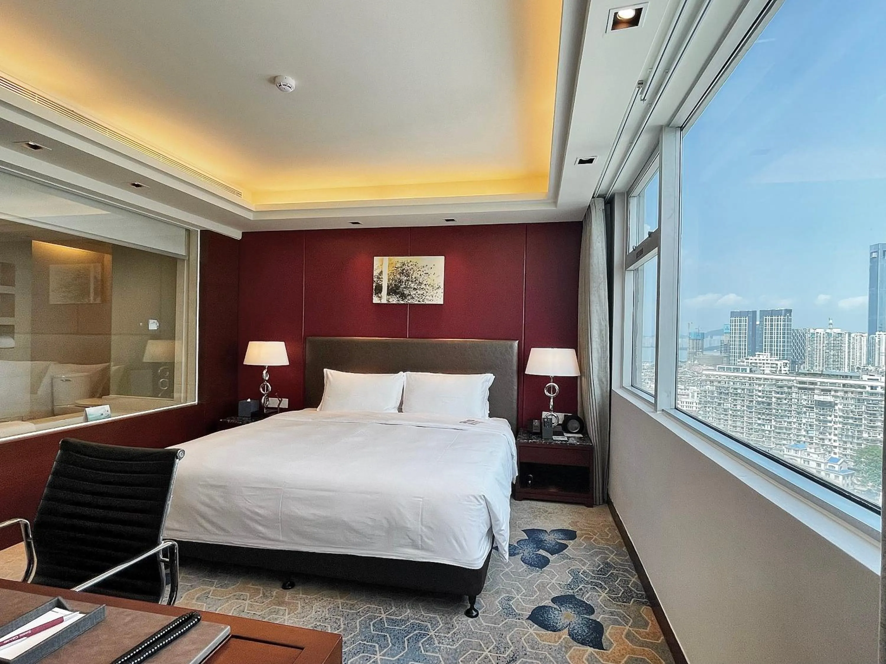 Bedroom, Bed in Swiss Grand Xiamen