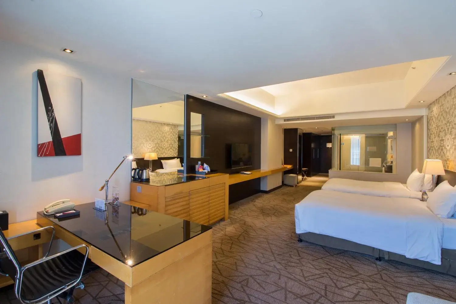 Photo of the whole room, Bed in Swiss Grand Xiamen-Harbour View Photo of the whole room, Bed in Swiss Grand Xiamen-Harbour View