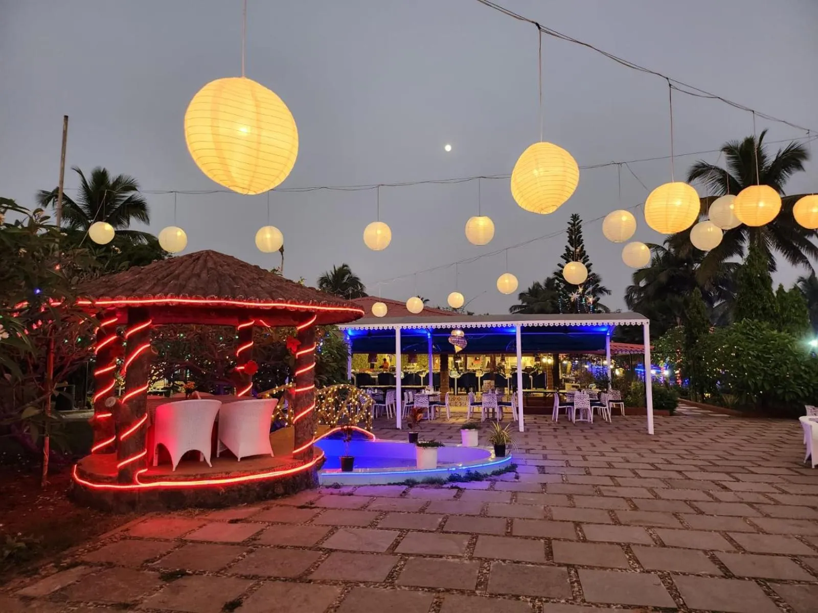 Patio in Paradise Village Beach Resort